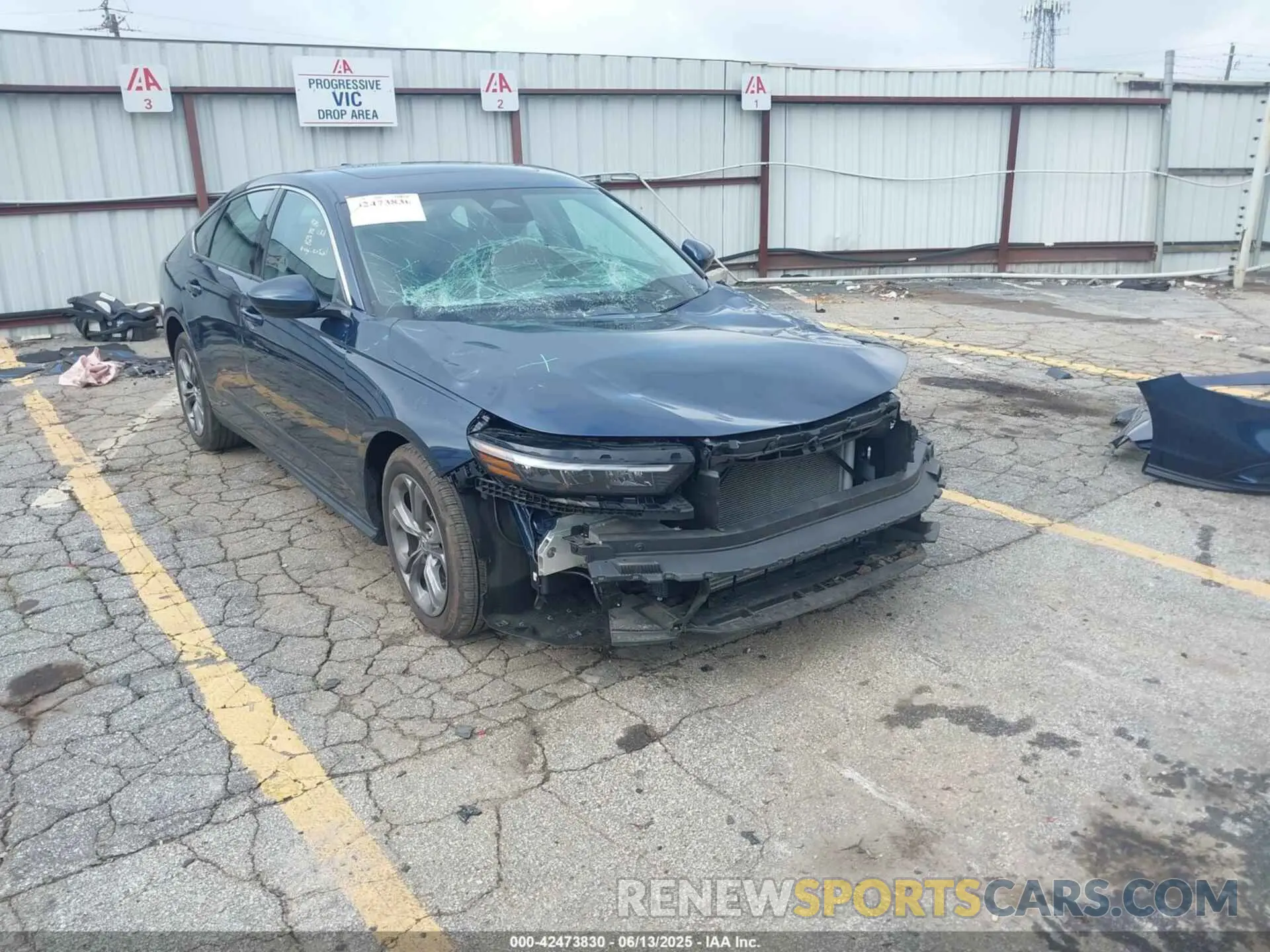 1 Photograph of a damaged car 1HGCY1F39RA008541 HONDA ACCORD 2024