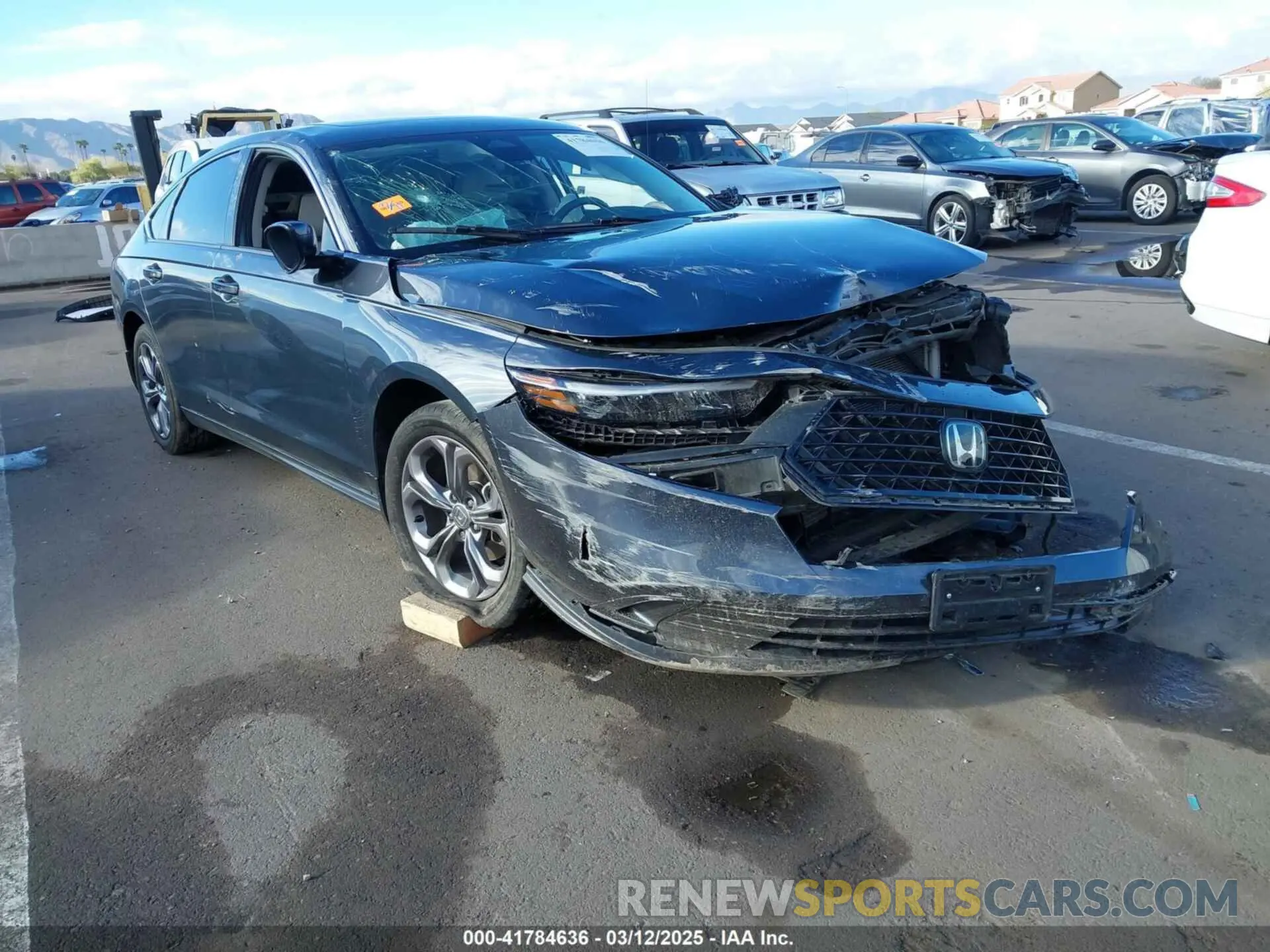 1 Photograph of a damaged car 1HGCY1F39RA015697 HONDA ACCORD 2024