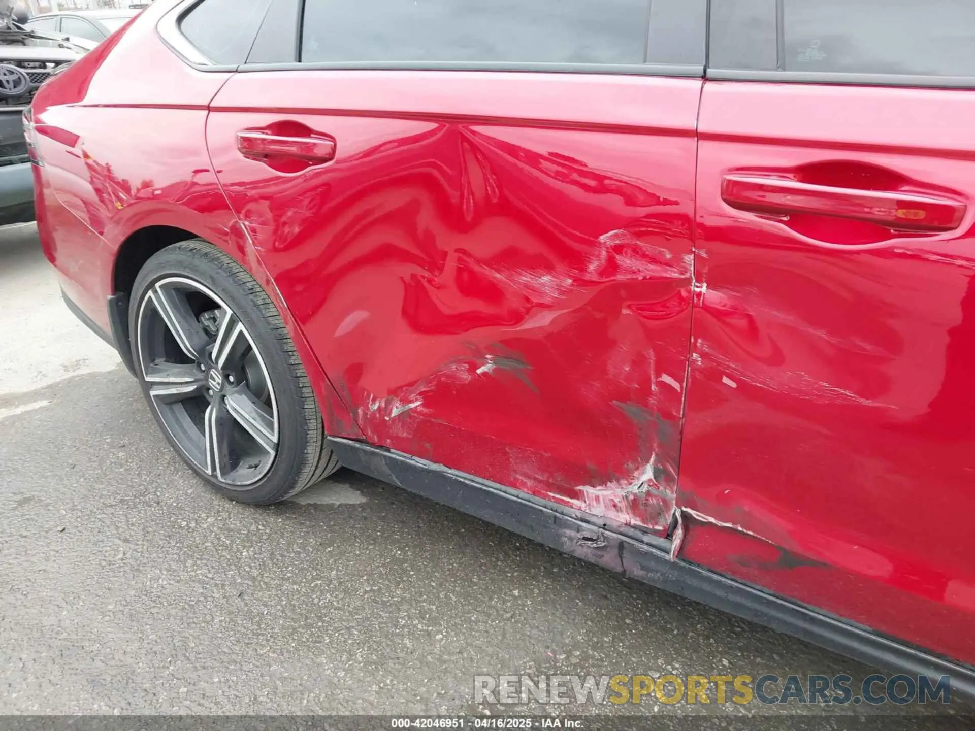 6 Photograph of a damaged car 1HGCY2F50RA054430 HONDA ACCORD 2024