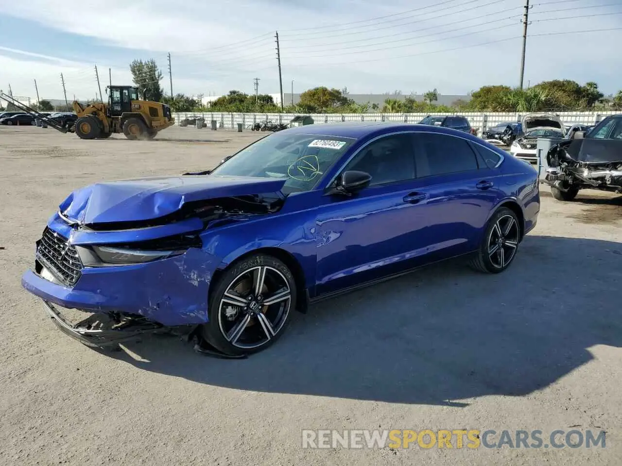 1 Photograph of a damaged car 1HGCY2F52RA012681 HONDA ACCORD 2024