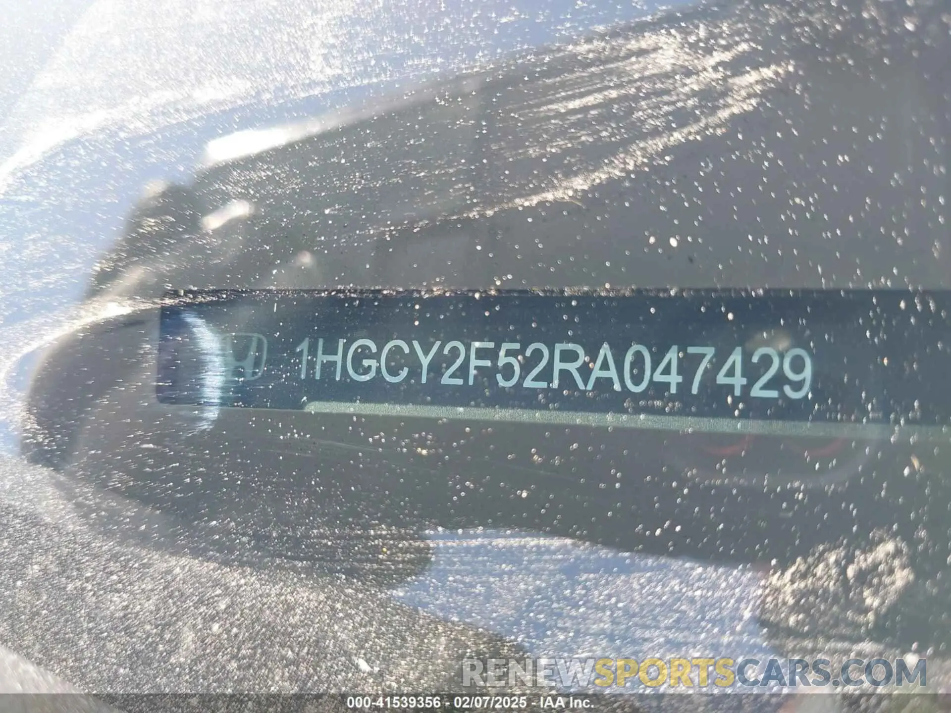 9 Photograph of a damaged car 1HGCY2F52RA047429 HONDA ACCORD 2024