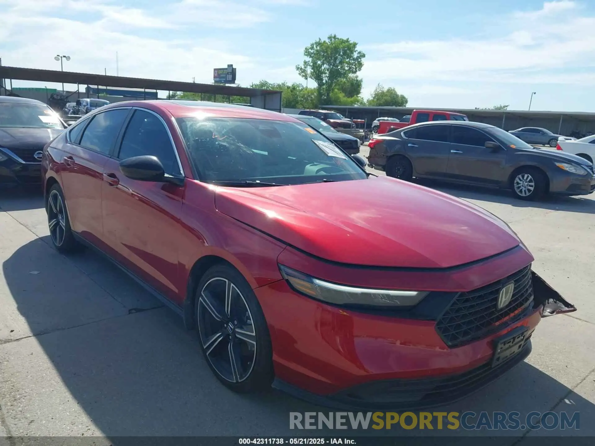 1 Photograph of a damaged car 1HGCY2F54RA091707 HONDA ACCORD 2024