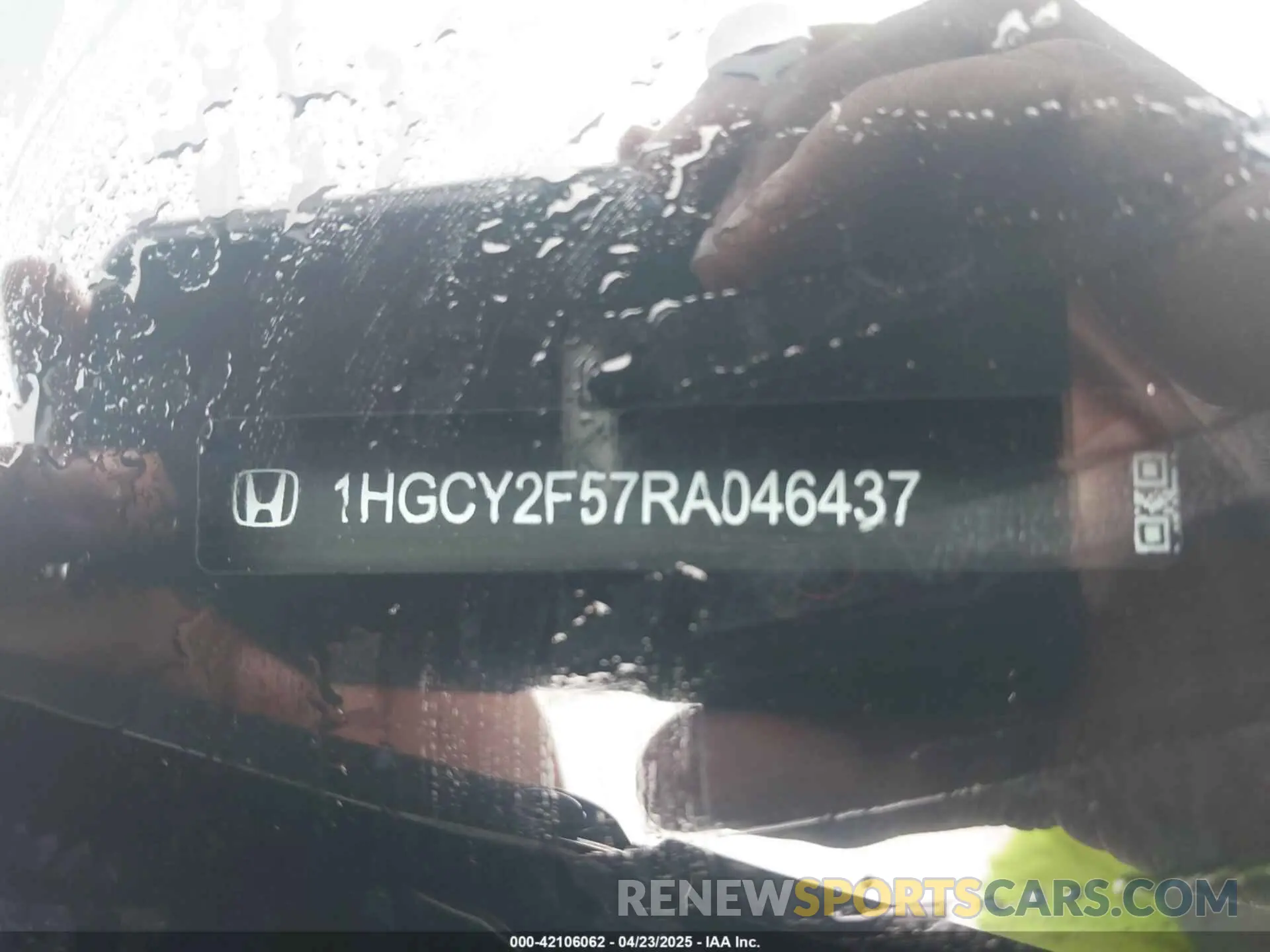 9 Photograph of a damaged car 1HGCY2F57RA046437 HONDA ACCORD 2024