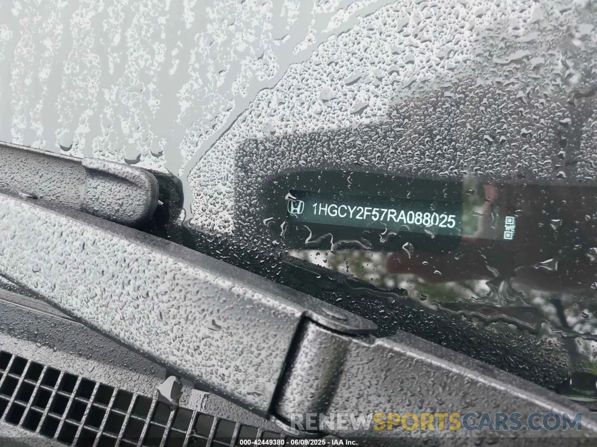 16 Photograph of a damaged car 1HGCY2F57RA088025 HONDA ACCORD 2024