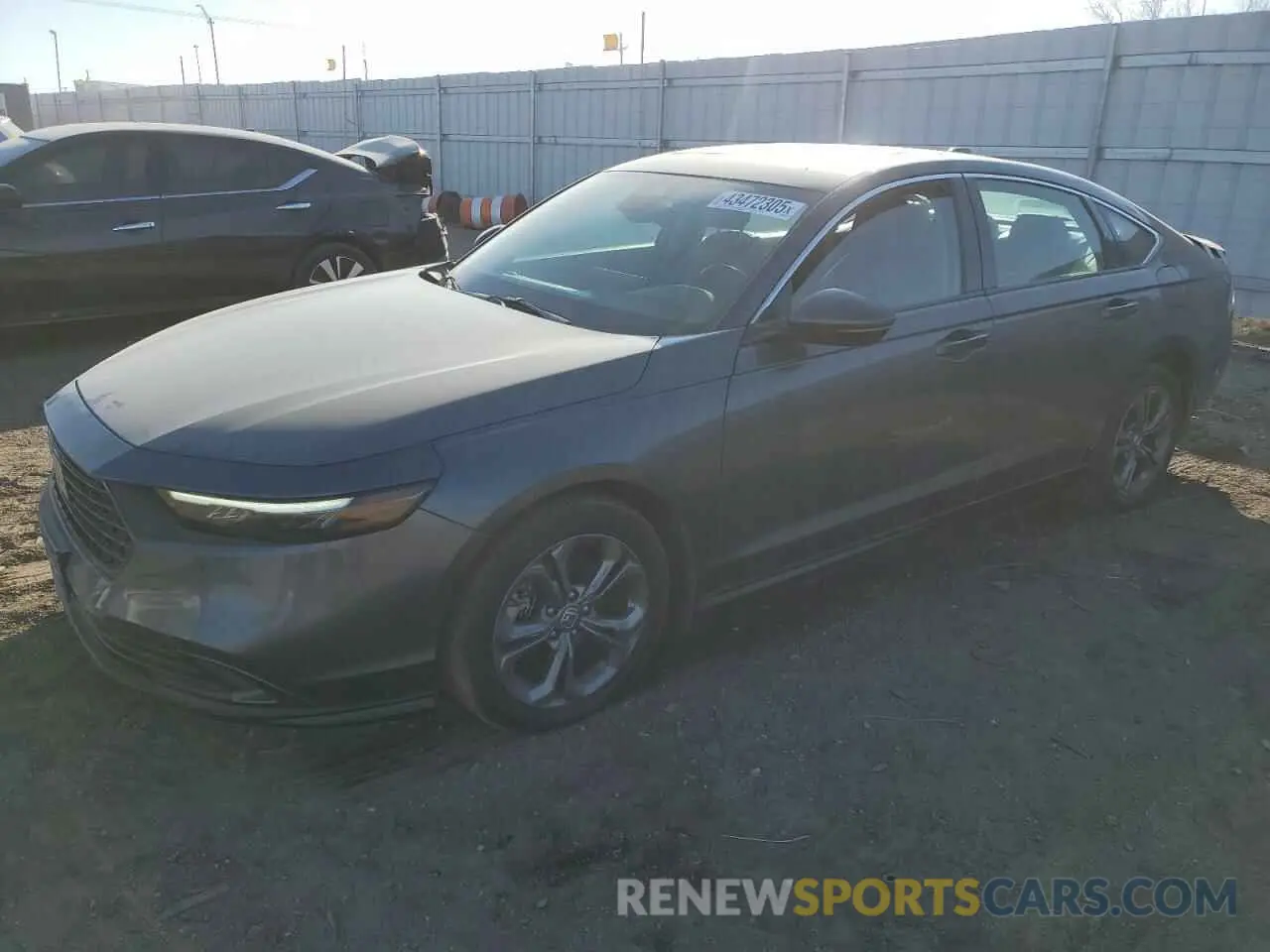 1 Photograph of a damaged car 1HGCY2F61RA017072 HONDA ACCORD 2024