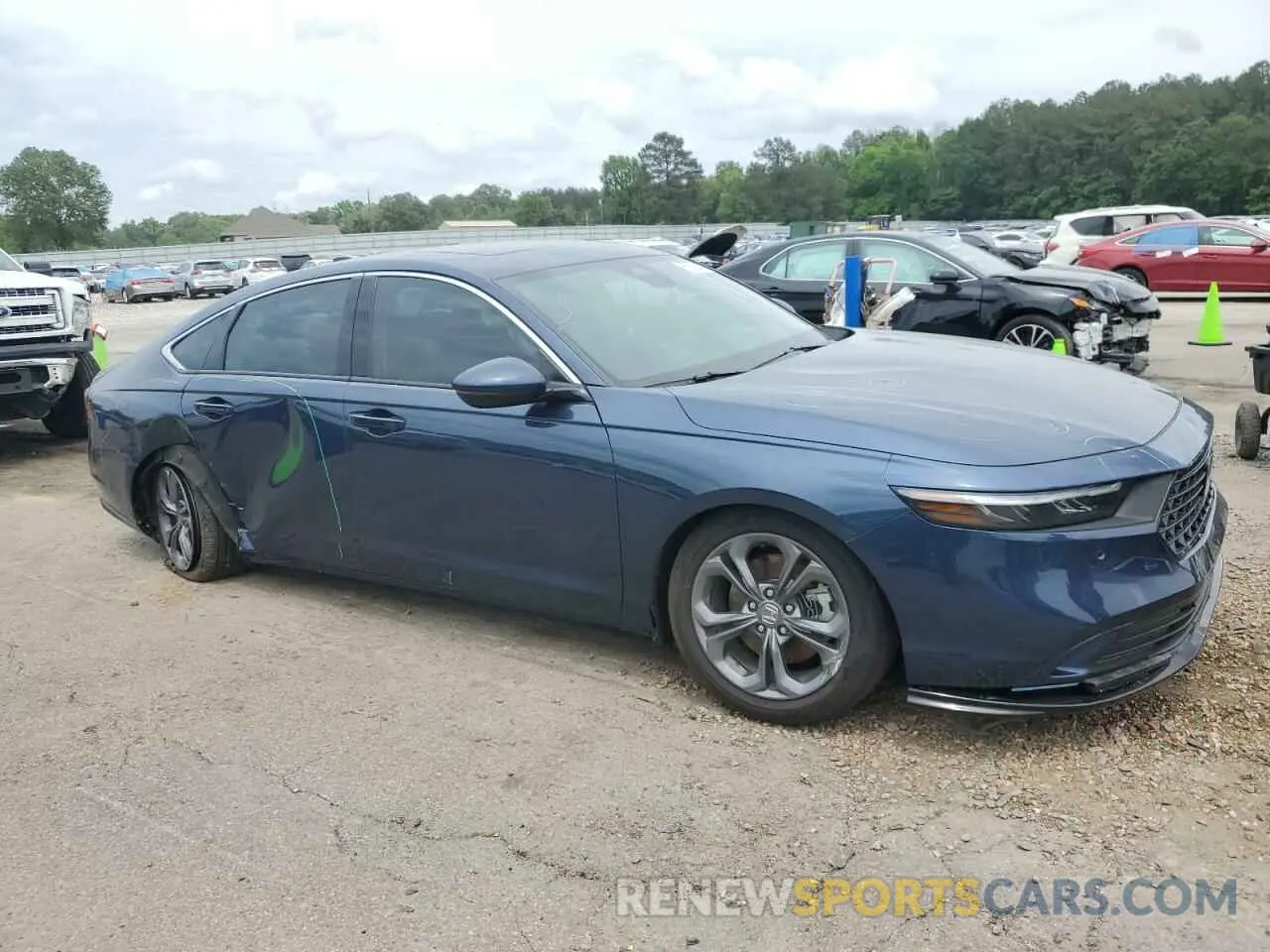 4 Photograph of a damaged car 1HGCY2F67RA085876 HONDA ACCORD 2024
