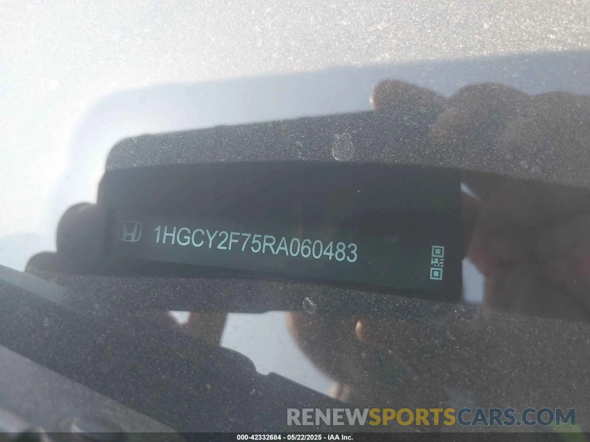 9 Photograph of a damaged car 1HGCY2F75RA060483 HONDA ACCORD 2024