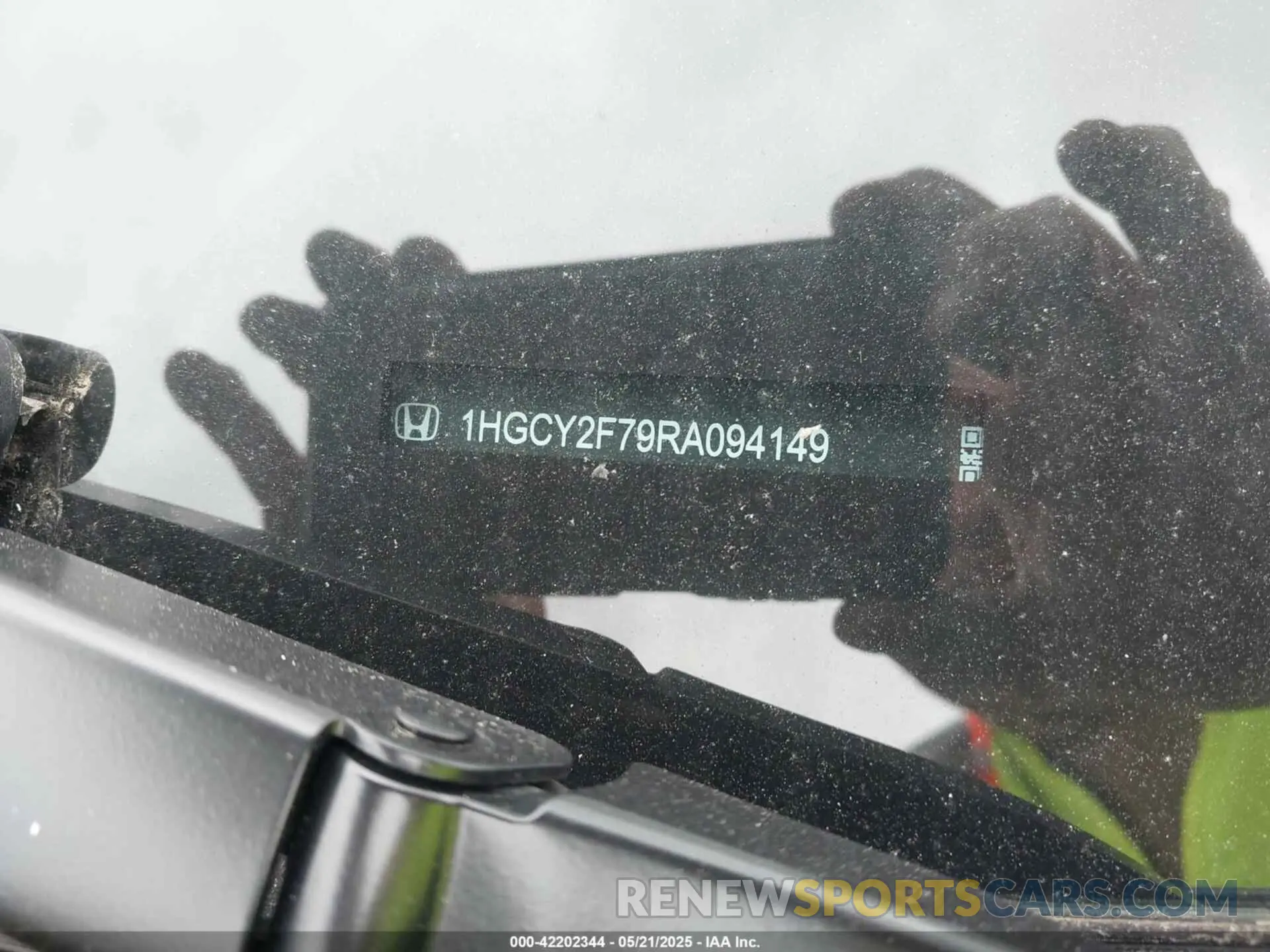 17 Photograph of a damaged car 1HGCY2F79RA094149 HONDA ACCORD 2024
