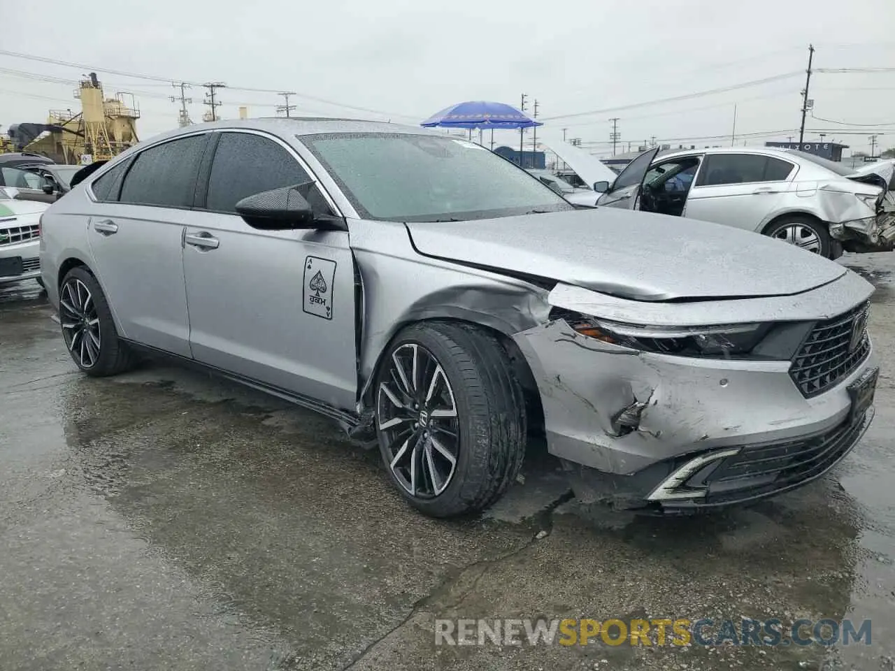 4 Photograph of a damaged car 1HGCY2F80RA027139 HONDA ACCORD 2024