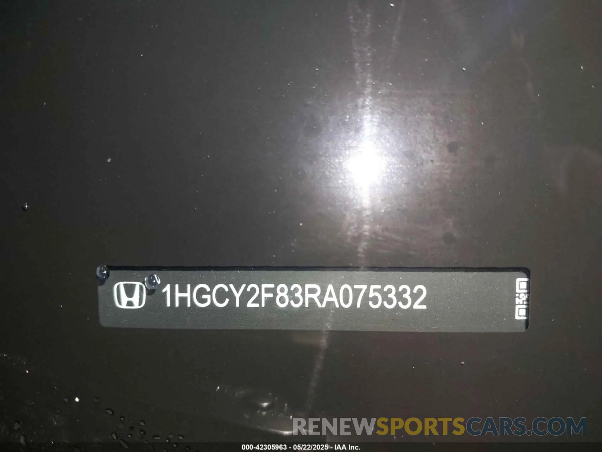 17 Photograph of a damaged car 1HGCY2F83RA075332 HONDA ACCORD 2024