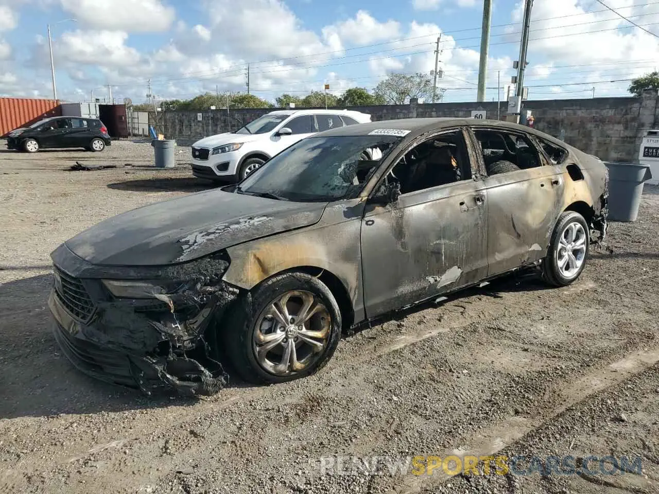 1 Photograph of a damaged car 1HGCY1F25SA013975 HONDA ACCORD 2025