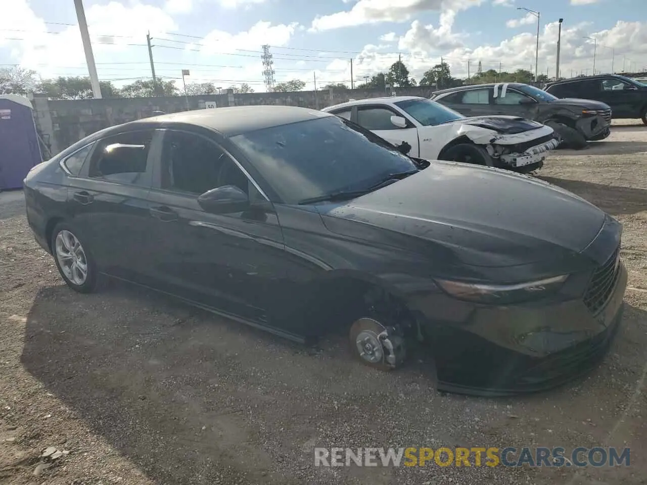 4 Photograph of a damaged car 1HGCY1F25SA013975 HONDA ACCORD 2025