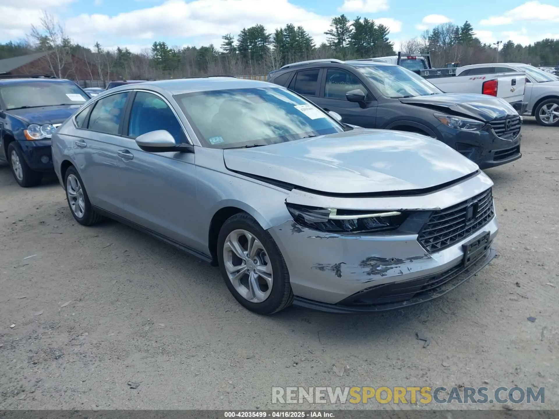 1 Photograph of a damaged car 1HGCY1F29SA015955 HONDA ACCORD 2025