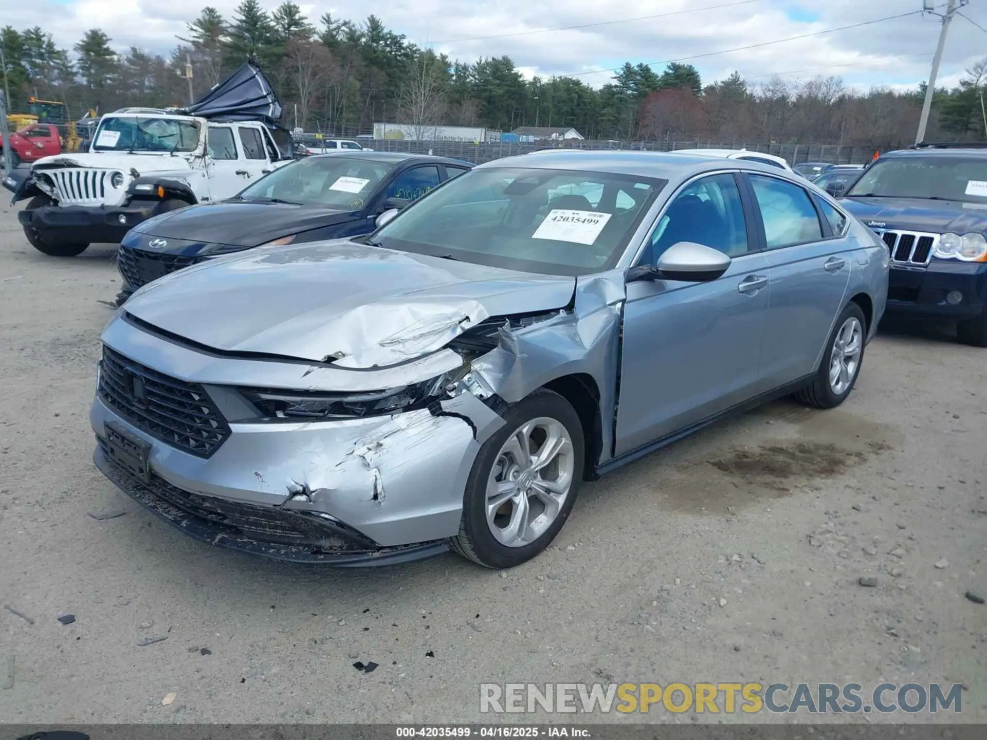 2 Photograph of a damaged car 1HGCY1F29SA015955 HONDA ACCORD 2025