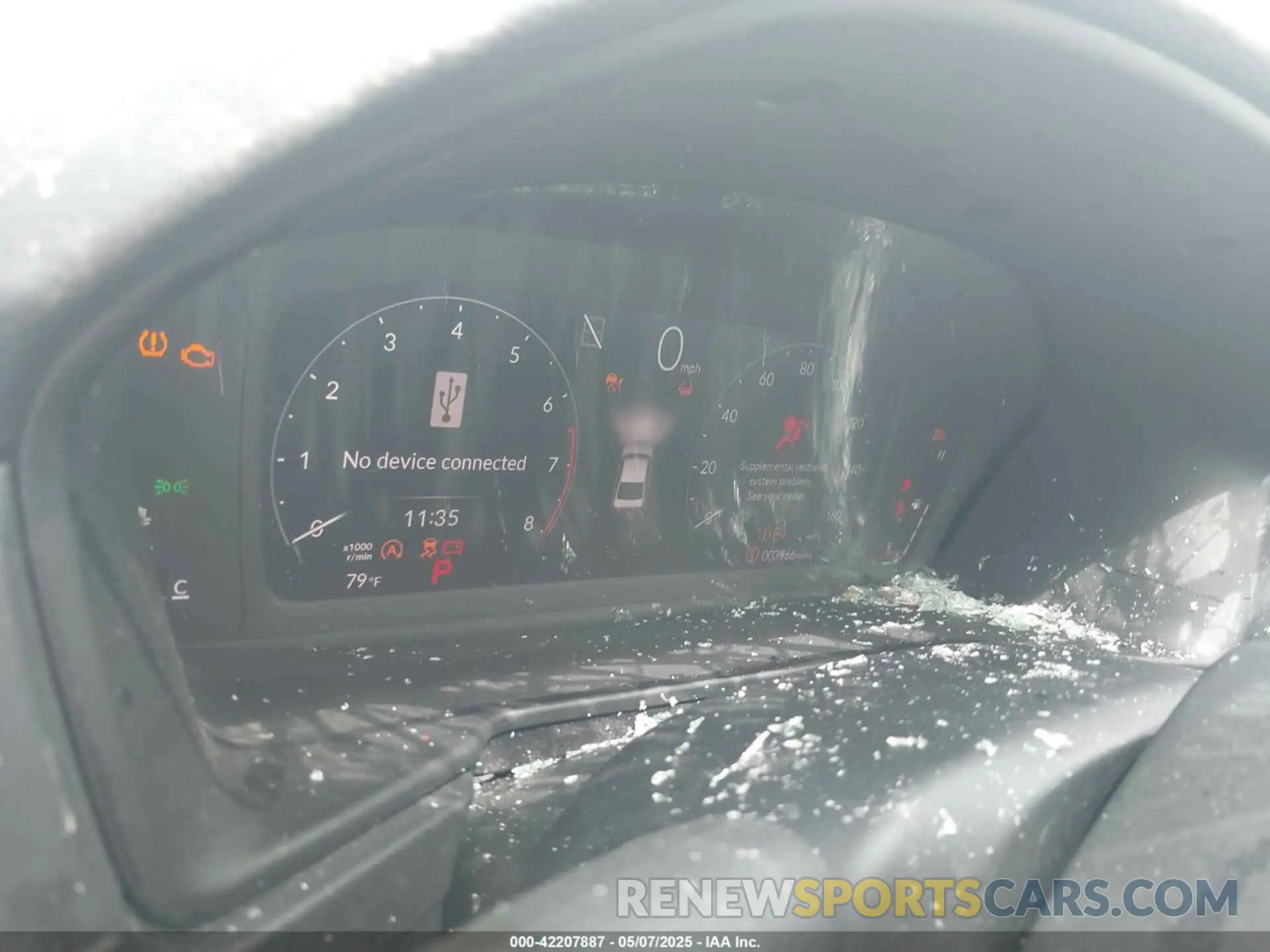 15 Photograph of a damaged car 1HGCY1F2XSA015253 HONDA ACCORD 2025