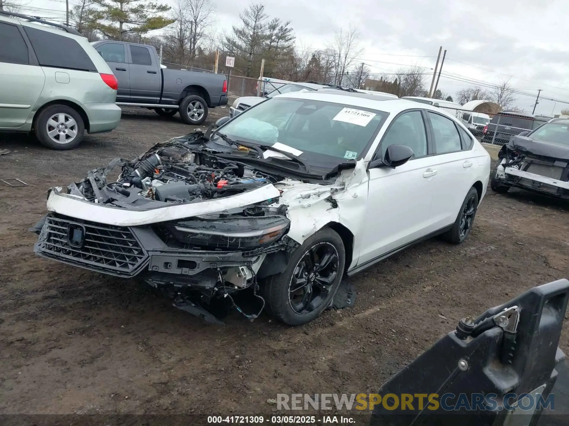 2 Photograph of a damaged car 1HGCY1F40SA014758 HONDA ACCORD 2025