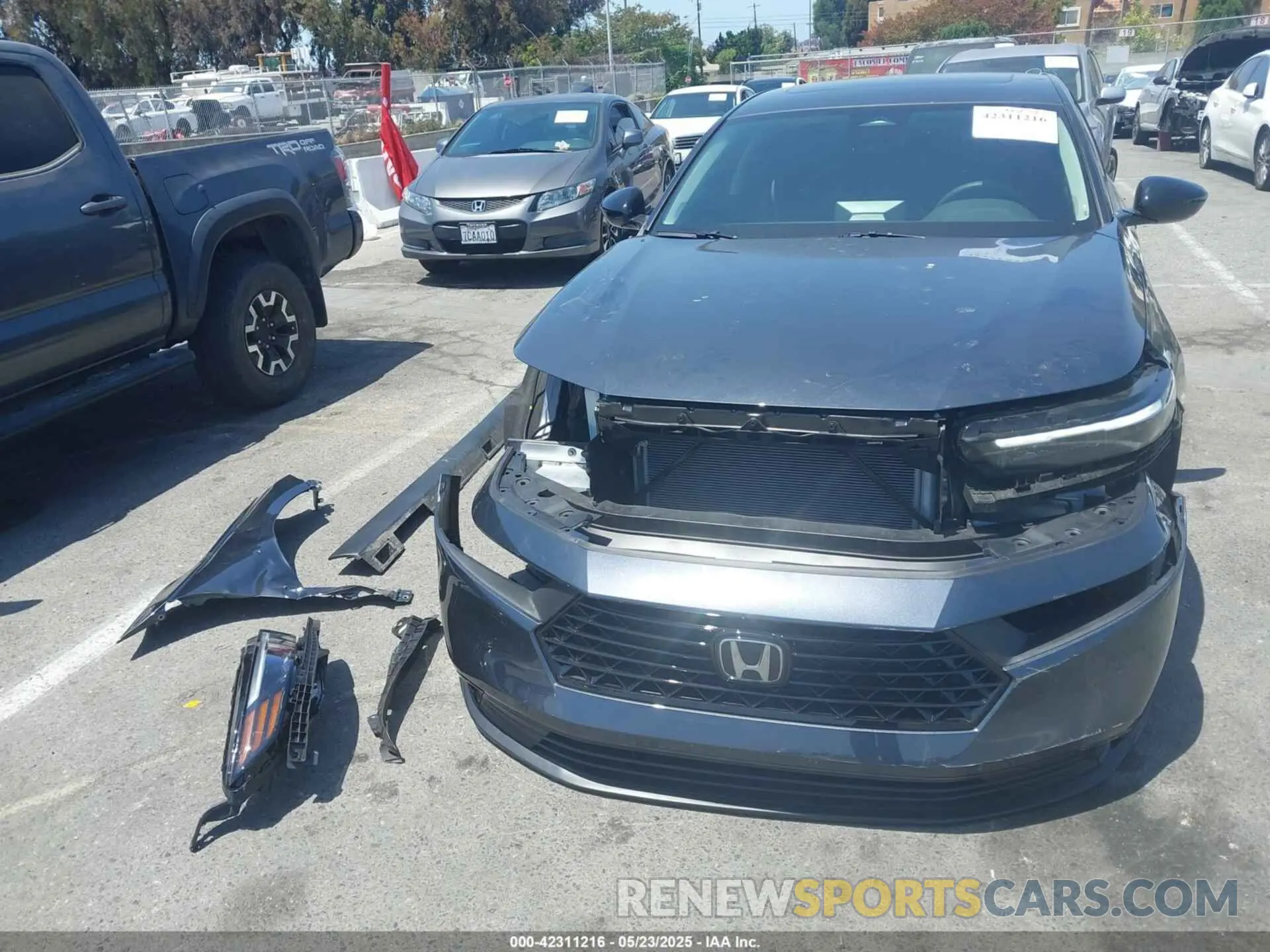 13 Photograph of a damaged car 1HGCY1F43SA018772 HONDA ACCORD 2025
