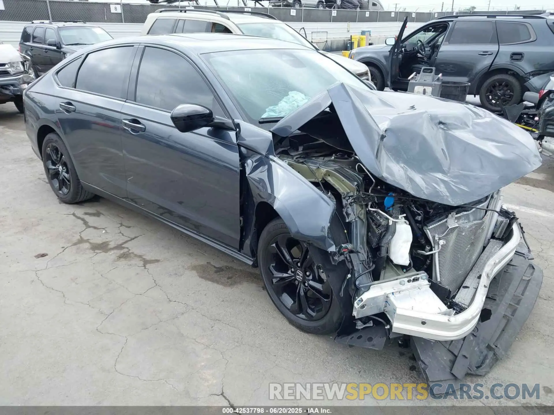 1 Photograph of a damaged car 1HGCY1F44SA002743 HONDA ACCORD 2025