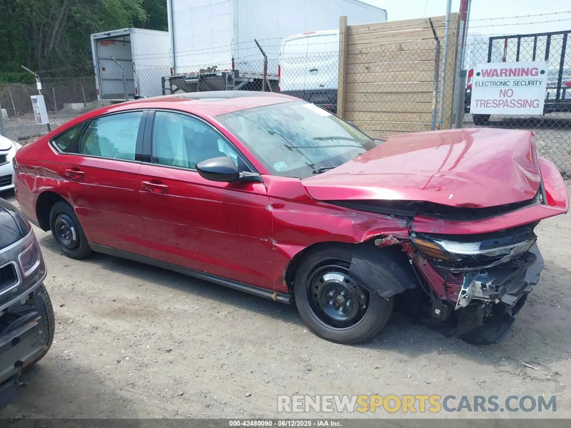 13 Photograph of a damaged car 1HGCY1F44SA018845 HONDA ACCORD 2025