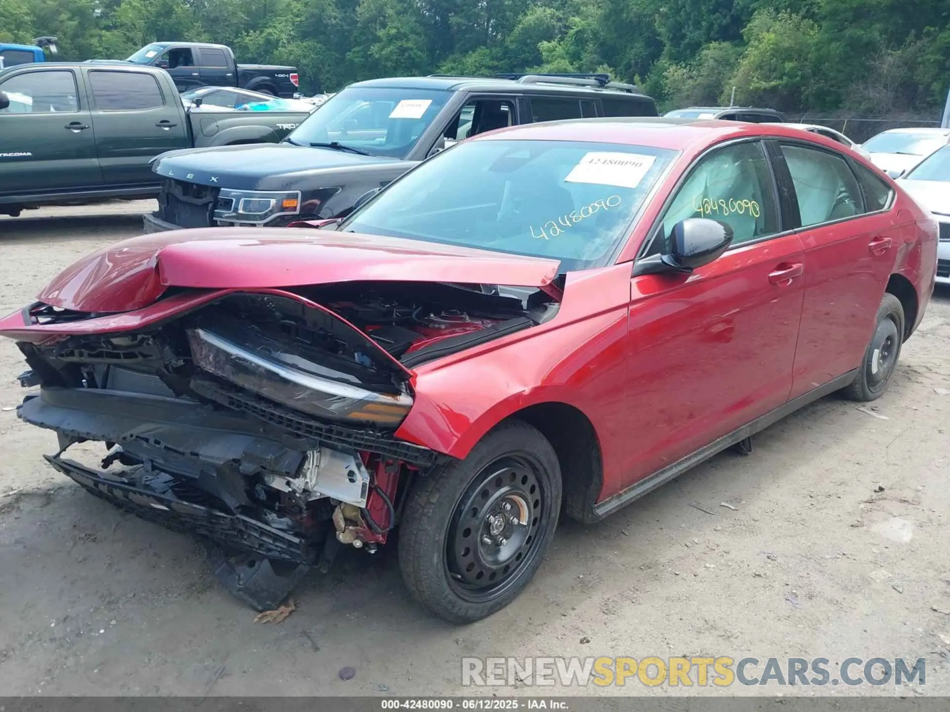 2 Photograph of a damaged car 1HGCY1F44SA018845 HONDA ACCORD 2025