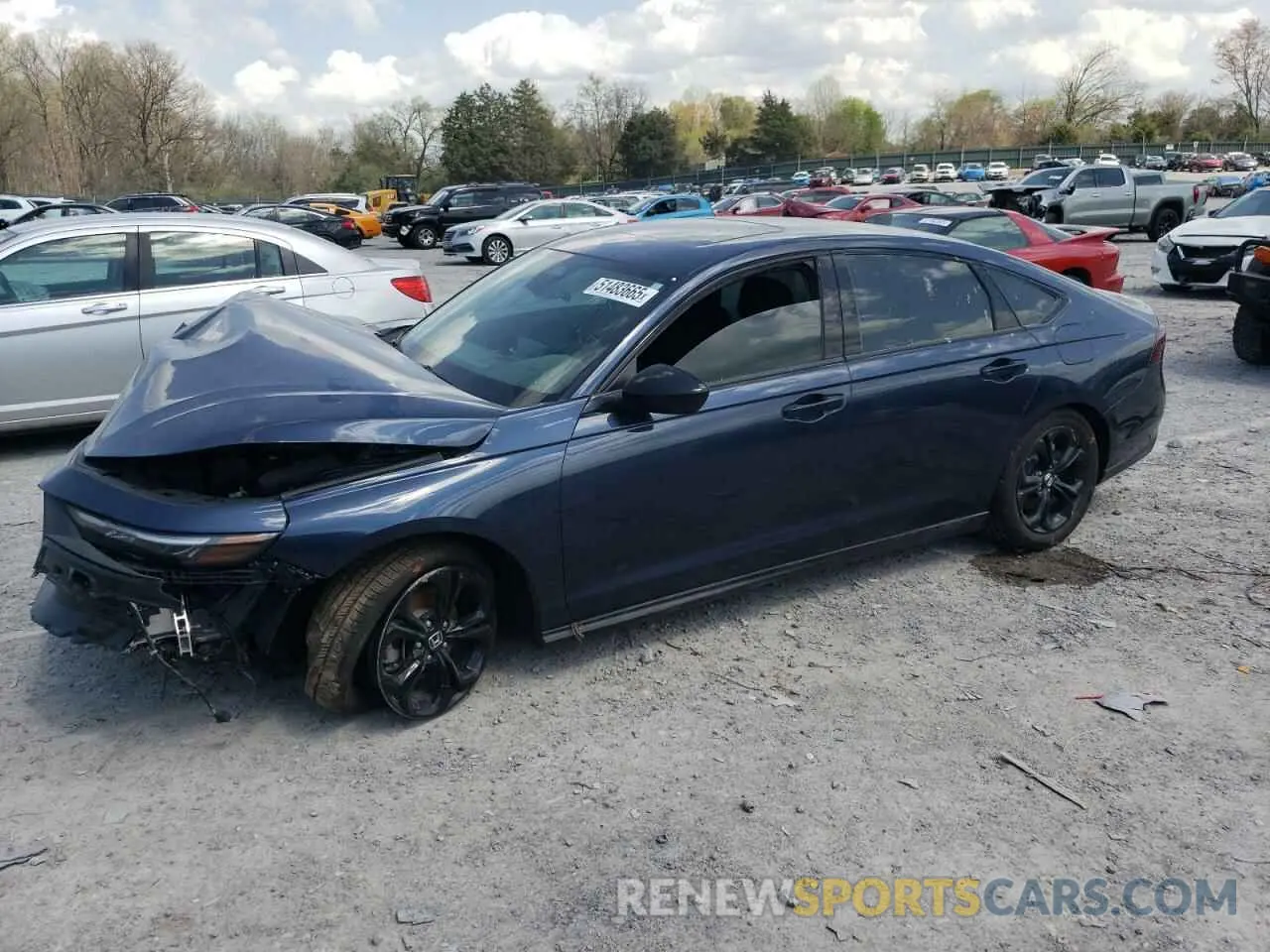1 Photograph of a damaged car 1HGCY1F45SA013069 HONDA ACCORD 2025
