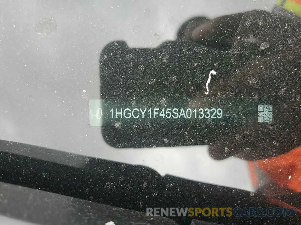 14 Photograph of a damaged car 1HGCY1F45SA013329 HONDA ACCORD 2025
