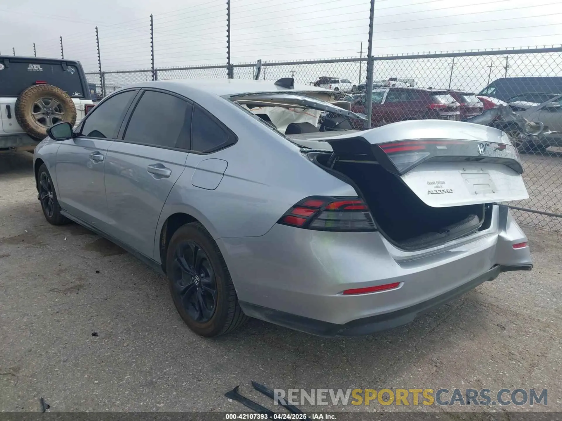 3 Photograph of a damaged car 1HGCY1F46SA006695 HONDA ACCORD 2025