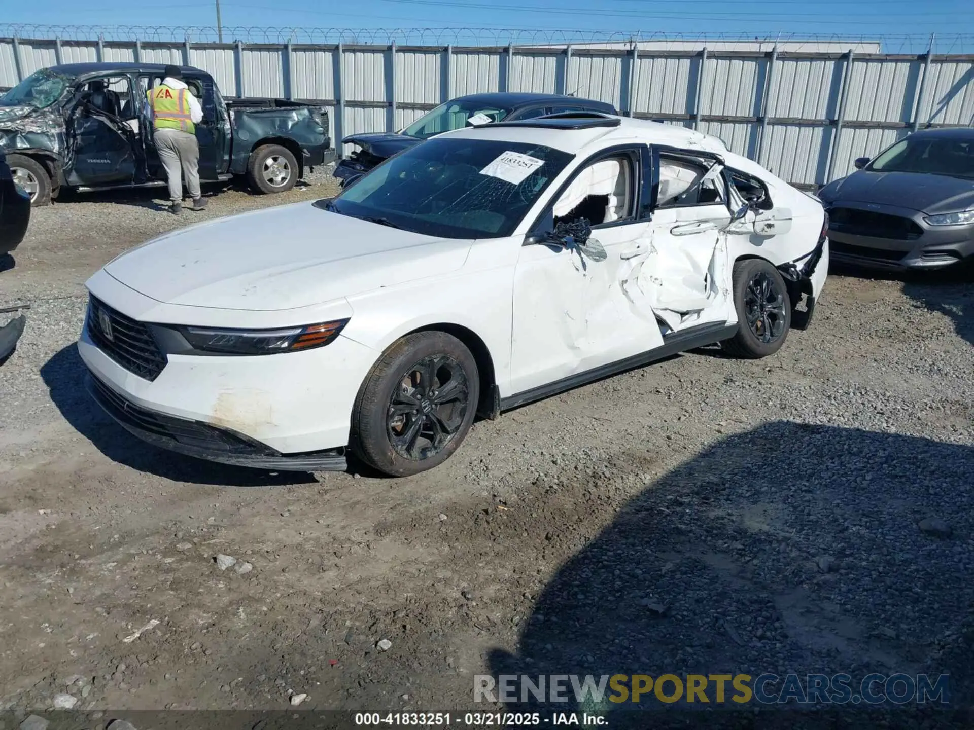 2 Photograph of a damaged car 1HGCY1F48SA004401 HONDA ACCORD 2025