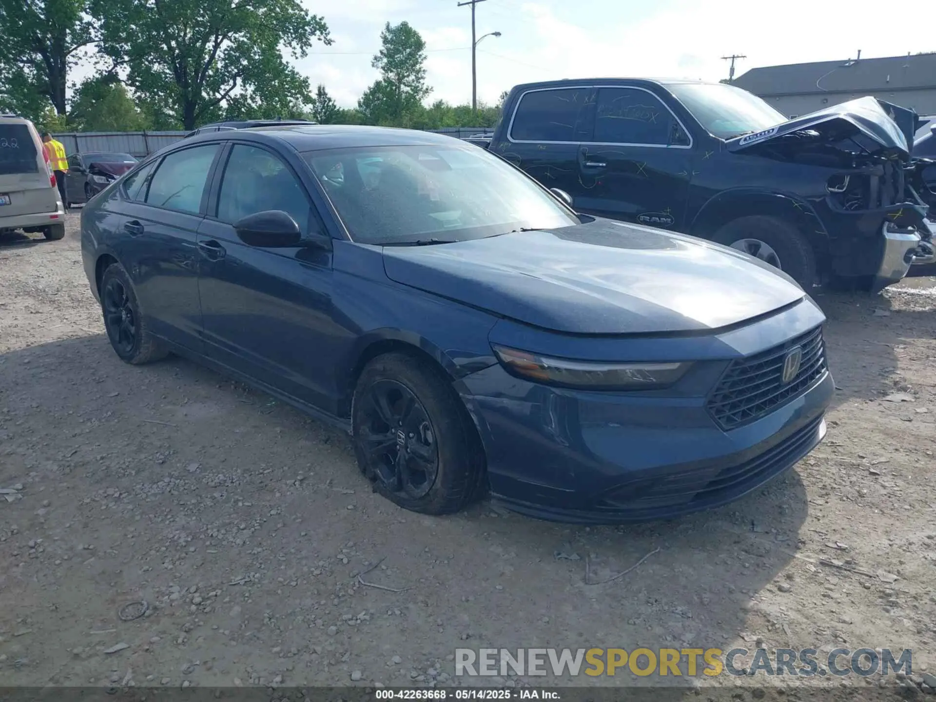 1 Photograph of a damaged car 1HGCY1F4XSA000009 HONDA ACCORD 2025