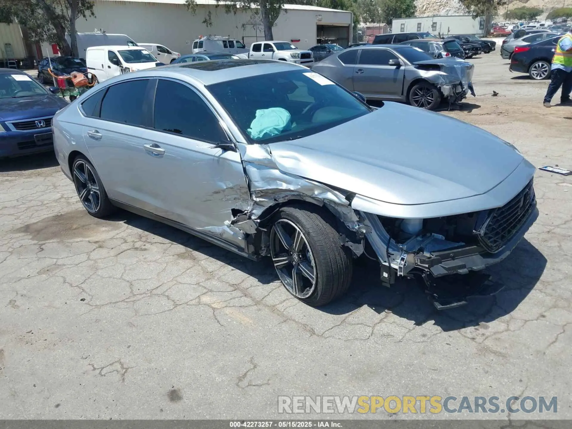 1 Photograph of a damaged car 1HGCY2F51SA031521 HONDA ACCORD 2025
