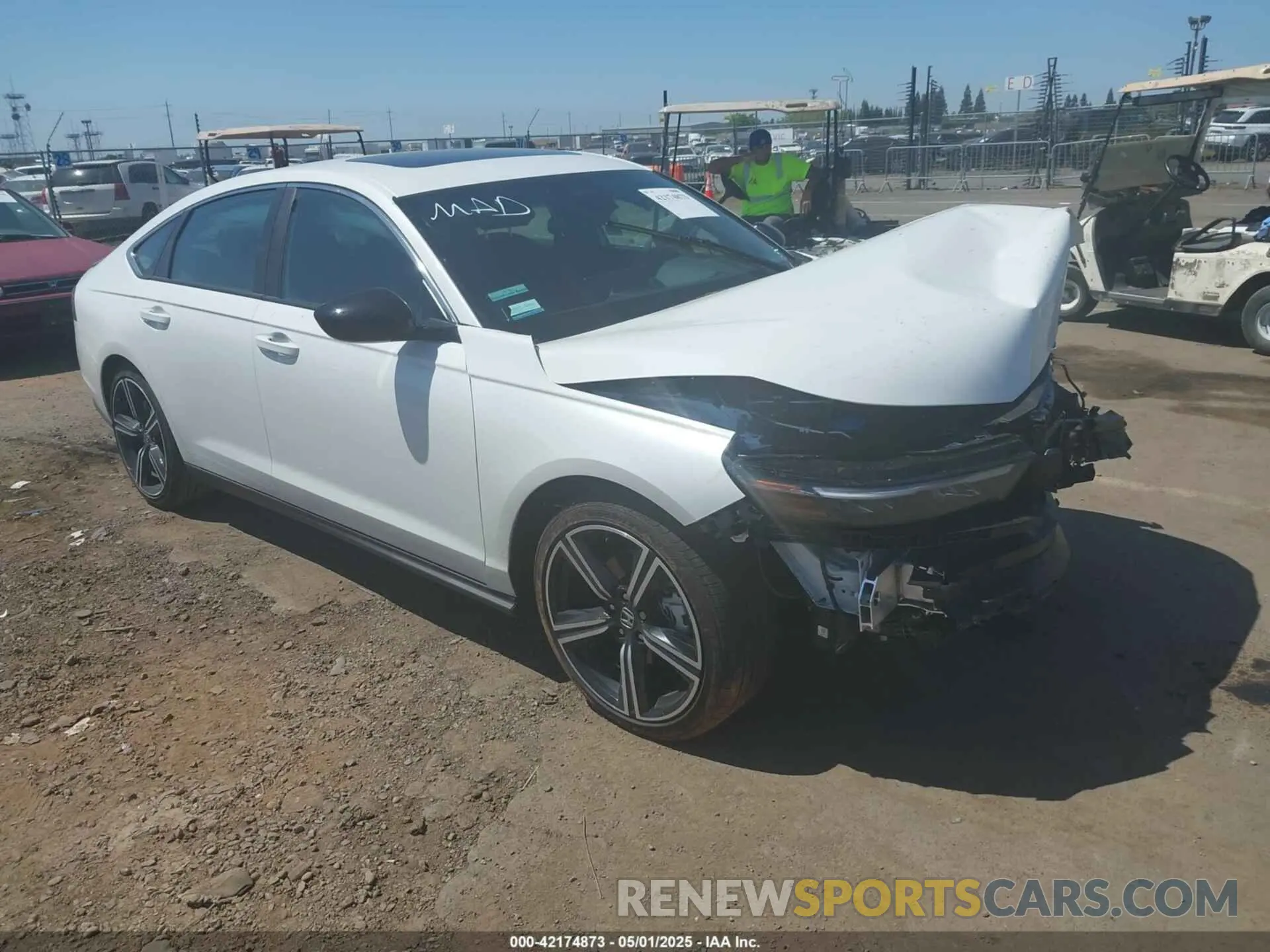 1 Photograph of a damaged car 1HGCY2F54SA033666 HONDA ACCORD 2025