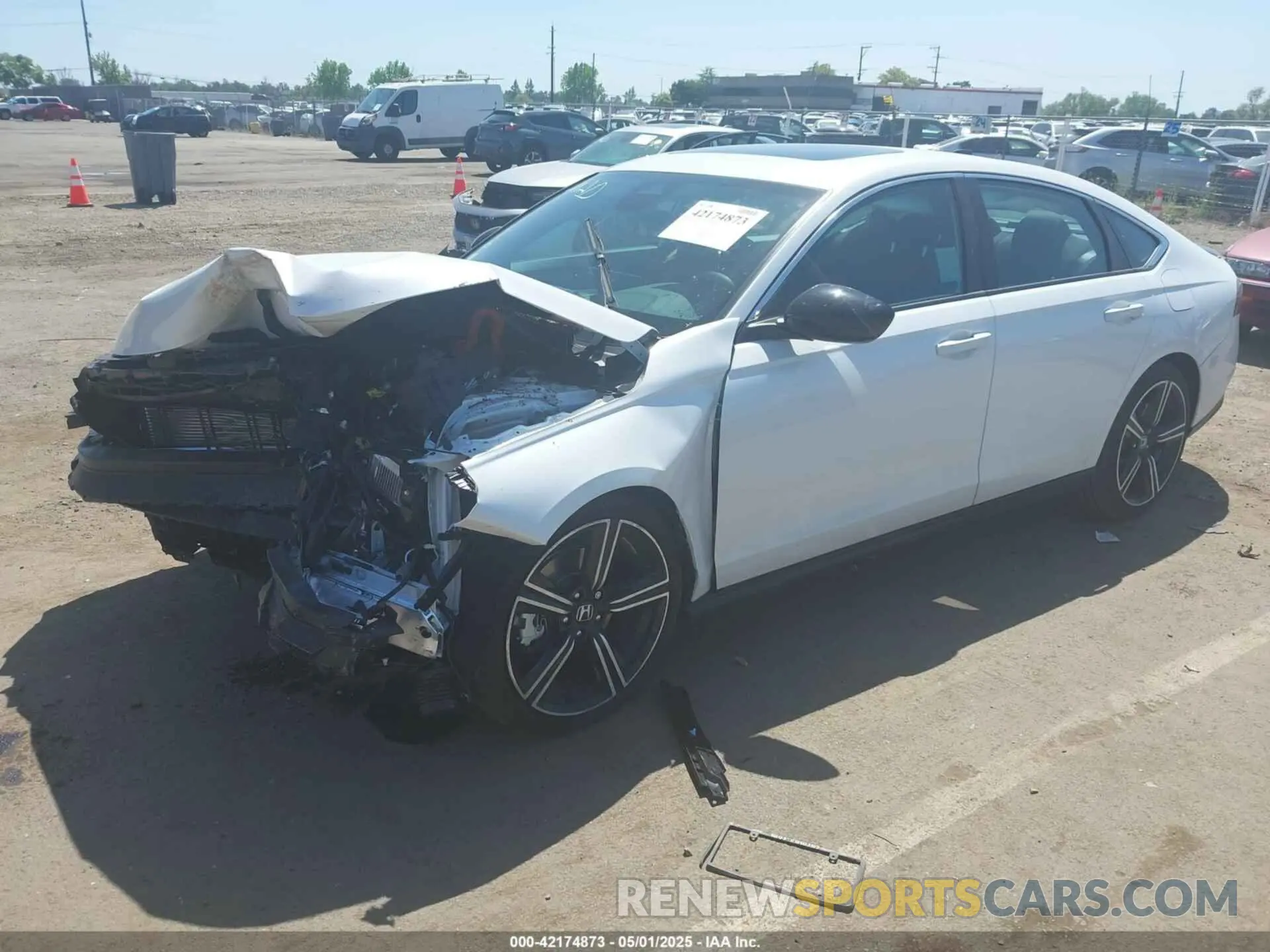 2 Photograph of a damaged car 1HGCY2F54SA033666 HONDA ACCORD 2025
