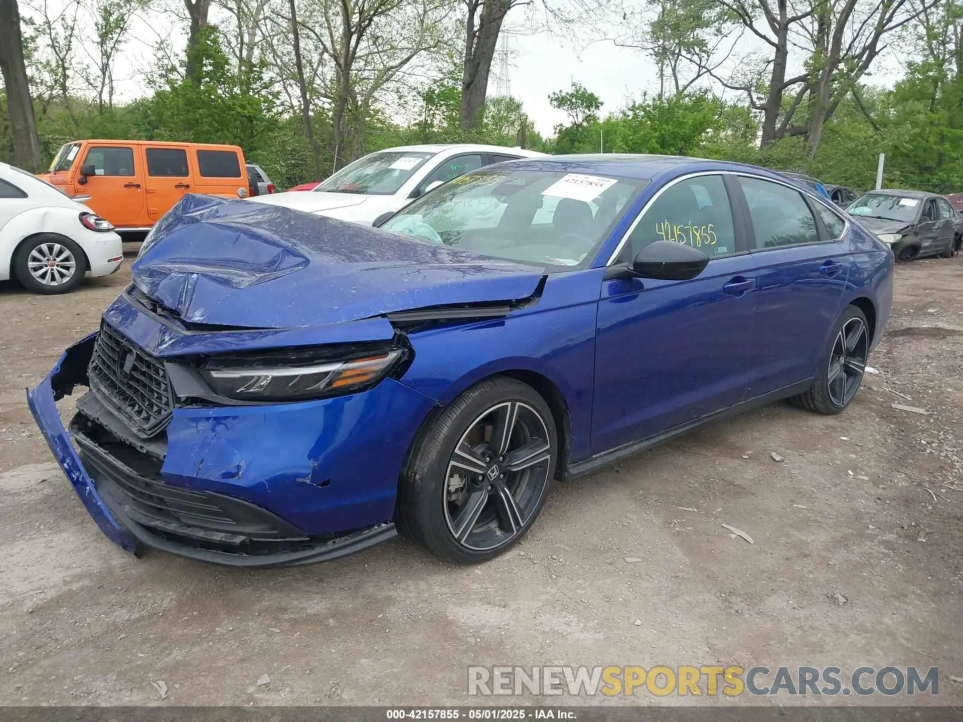 2 Photograph of a damaged car 1HGCY2F57SA002363 HONDA ACCORD 2025