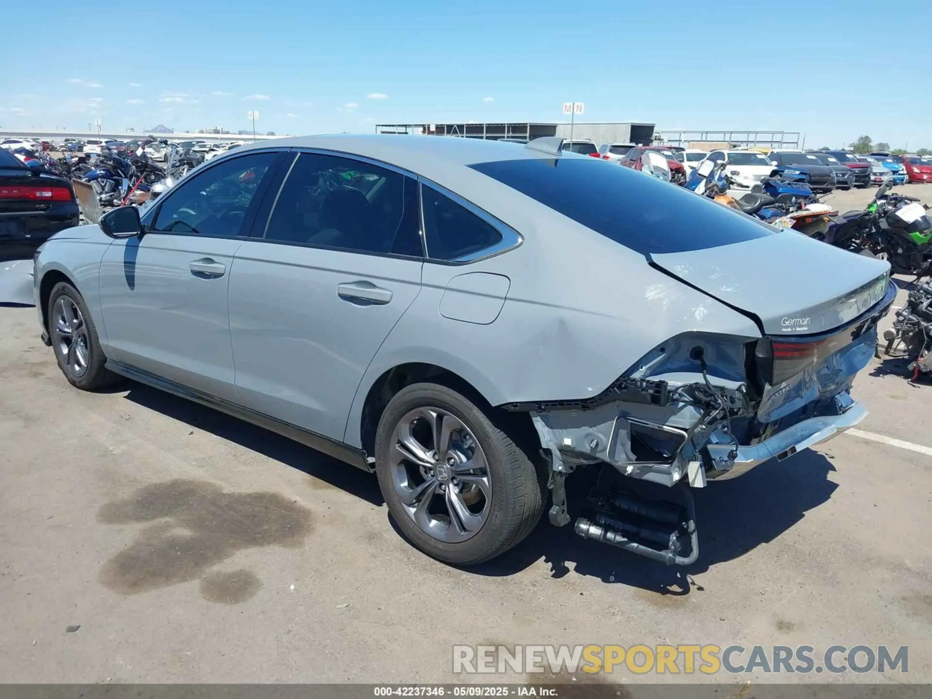 3 Photograph of a damaged car 1HGCY2F61SA002707 HONDA ACCORD 2025