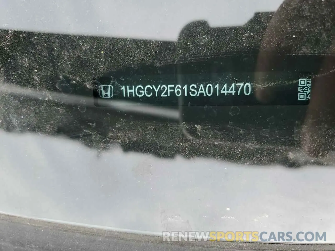 14 Photograph of a damaged car 1HGCY2F61SA014470 HONDA ACCORD 2025