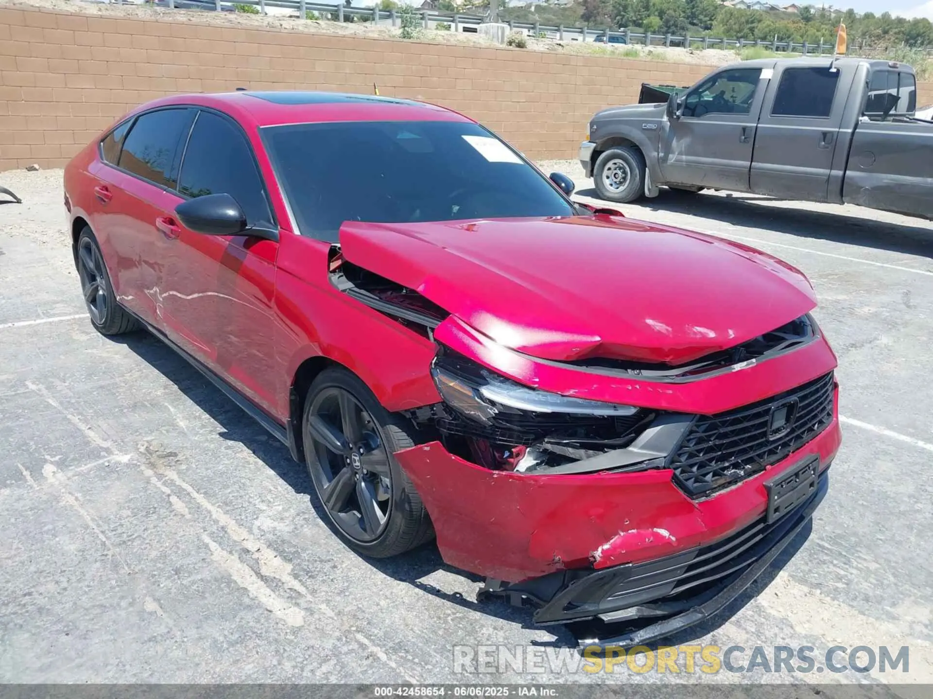 1 Photograph of a damaged car 1HGCY2F72SA036955 HONDA ACCORD 2025