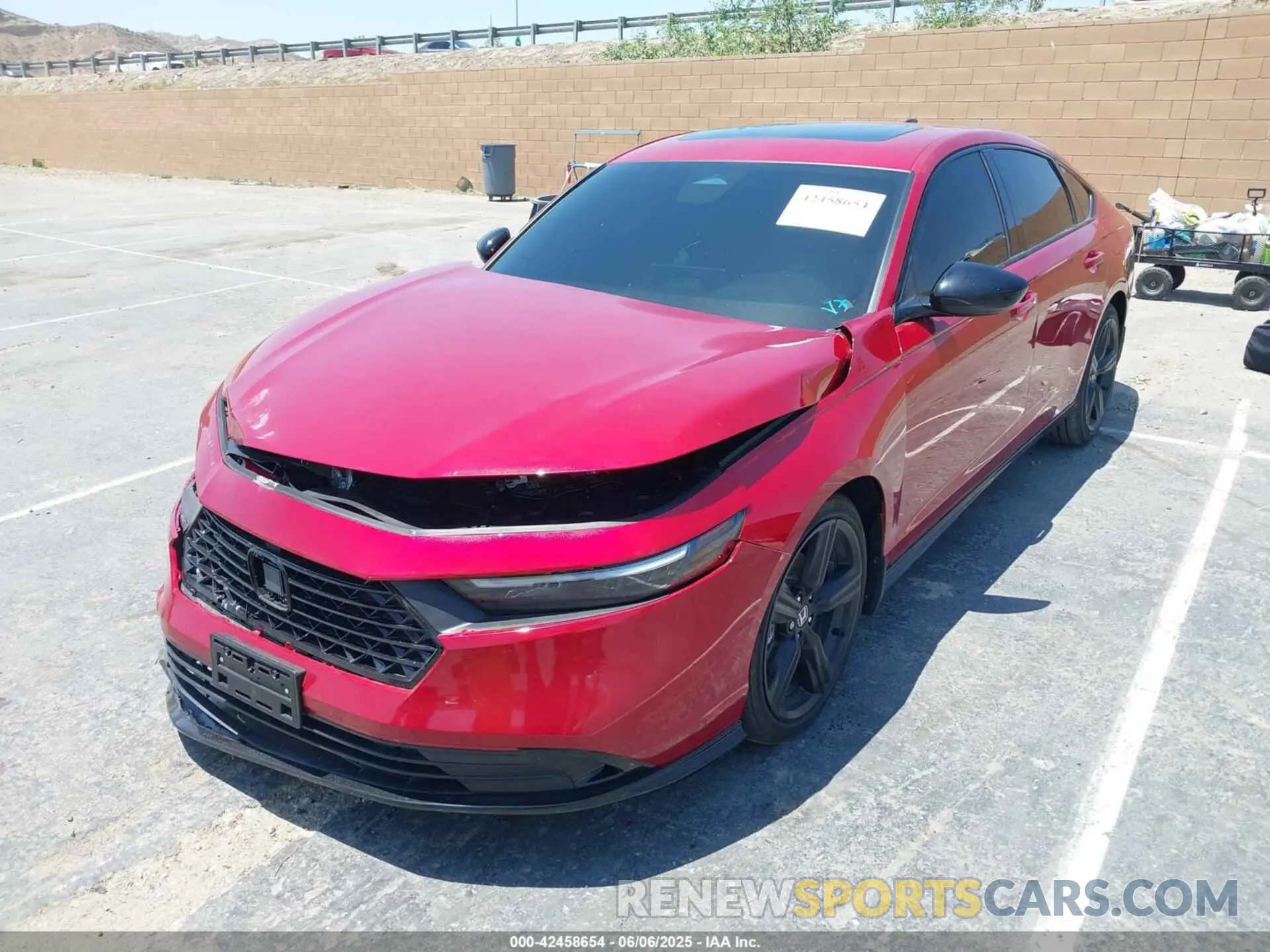 2 Photograph of a damaged car 1HGCY2F72SA036955 HONDA ACCORD 2025