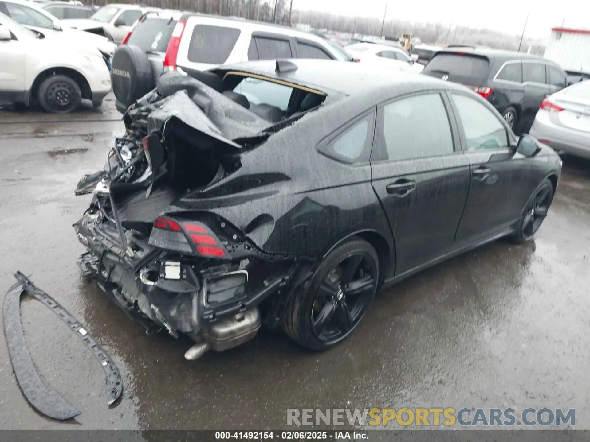 4 Photograph of a damaged car 1HGCY2F79SA001281 HONDA ACCORD 2025