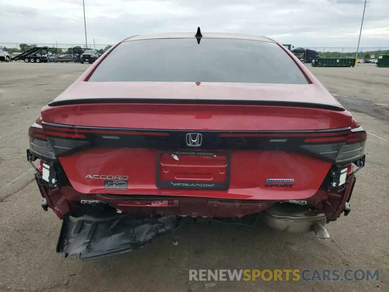 6 Photograph of a damaged car 1HGCY2F7XSA021345 HONDA ACCORD 2025