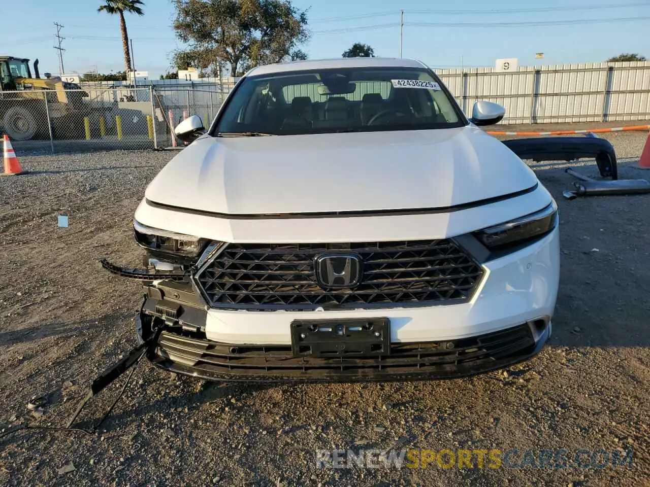 5 Photograph of a damaged car 1HGCY2F88SA022275 HONDA ACCORD 2025