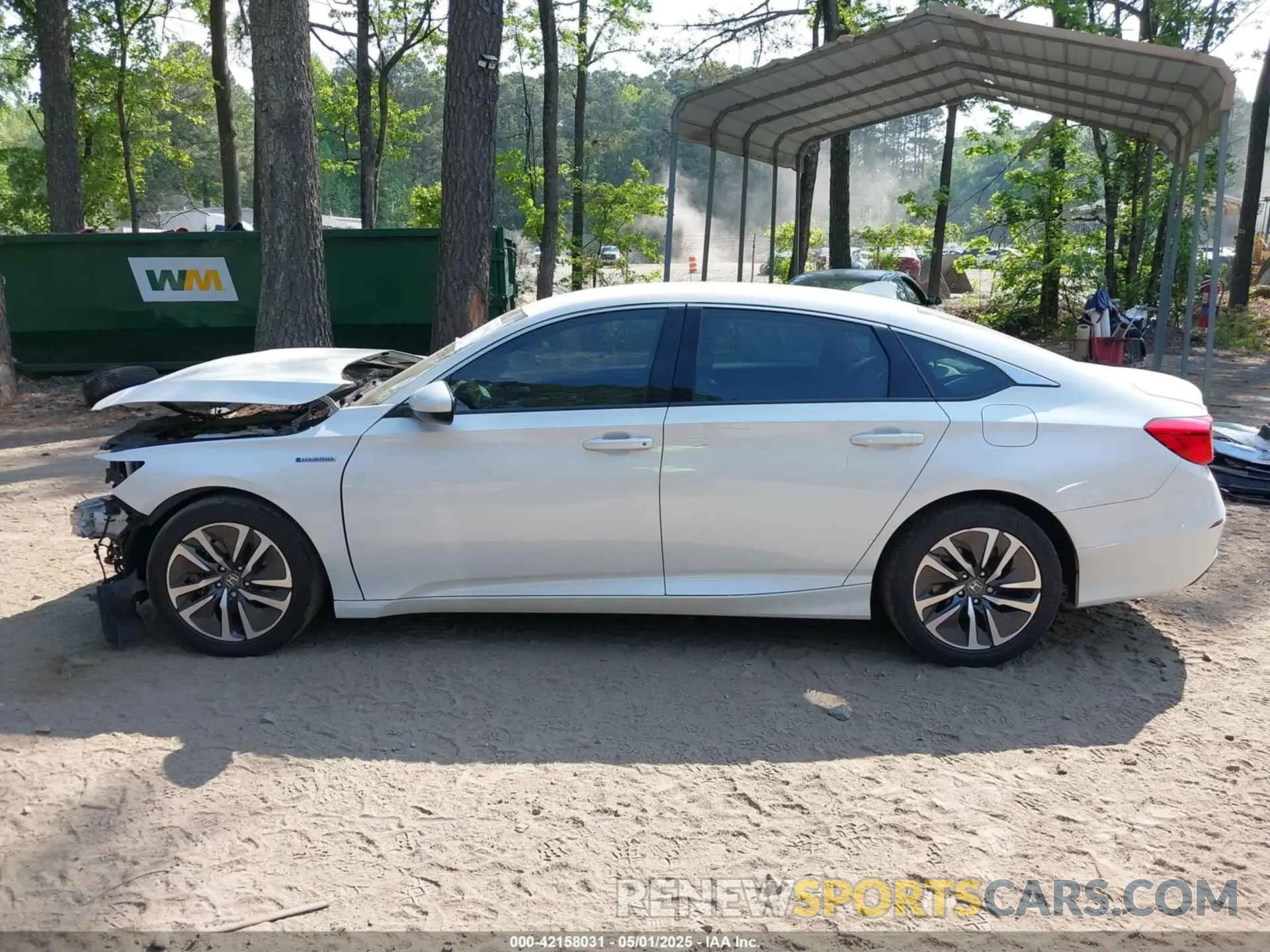 15 Photograph of a damaged car 1HGCV3F17KA003430 HONDA ACCORD HYBRID 2019