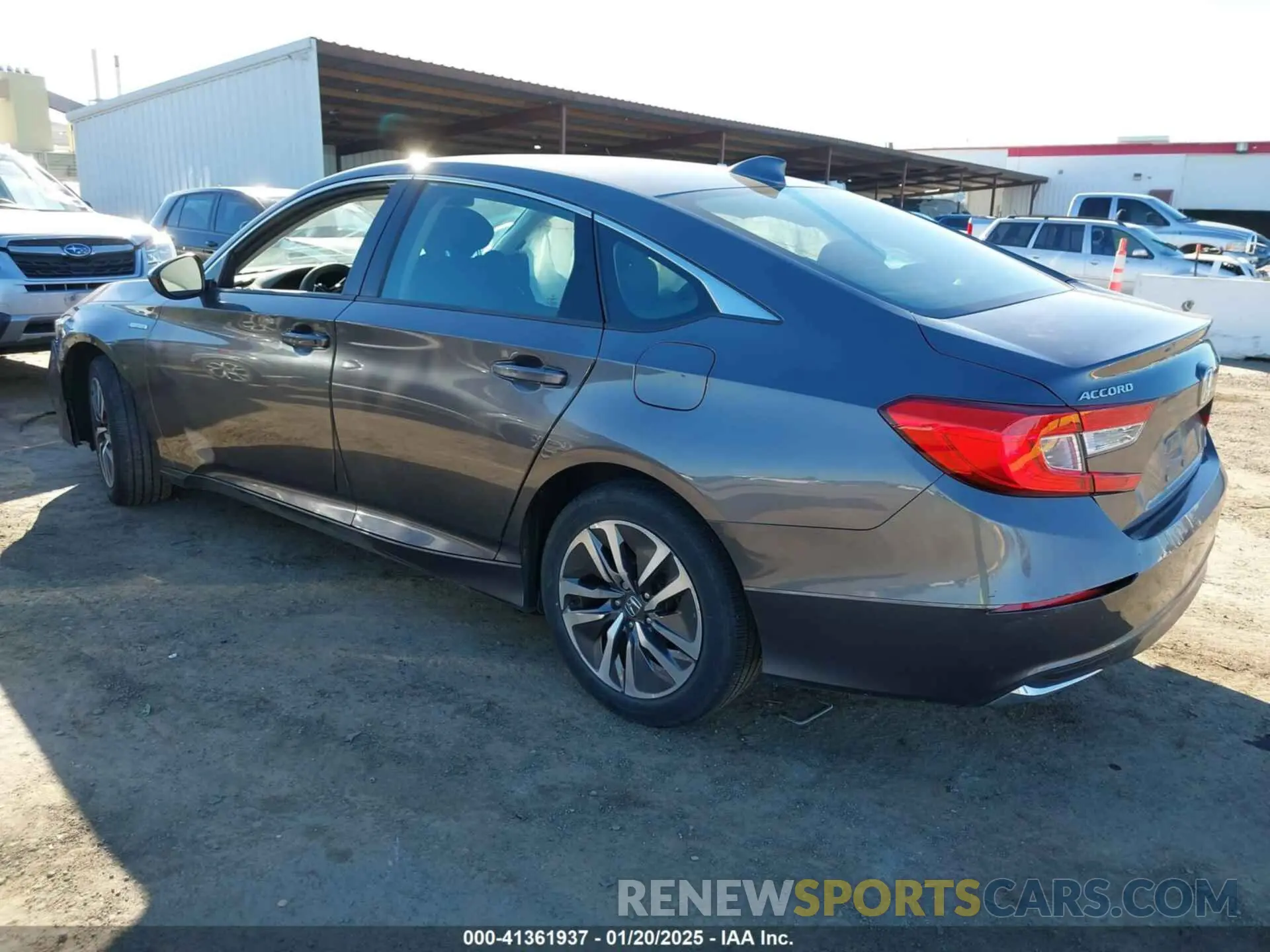 3 Photograph of a damaged car 1HGCV3F17KA018610 HONDA ACCORD HYBRID 2019
