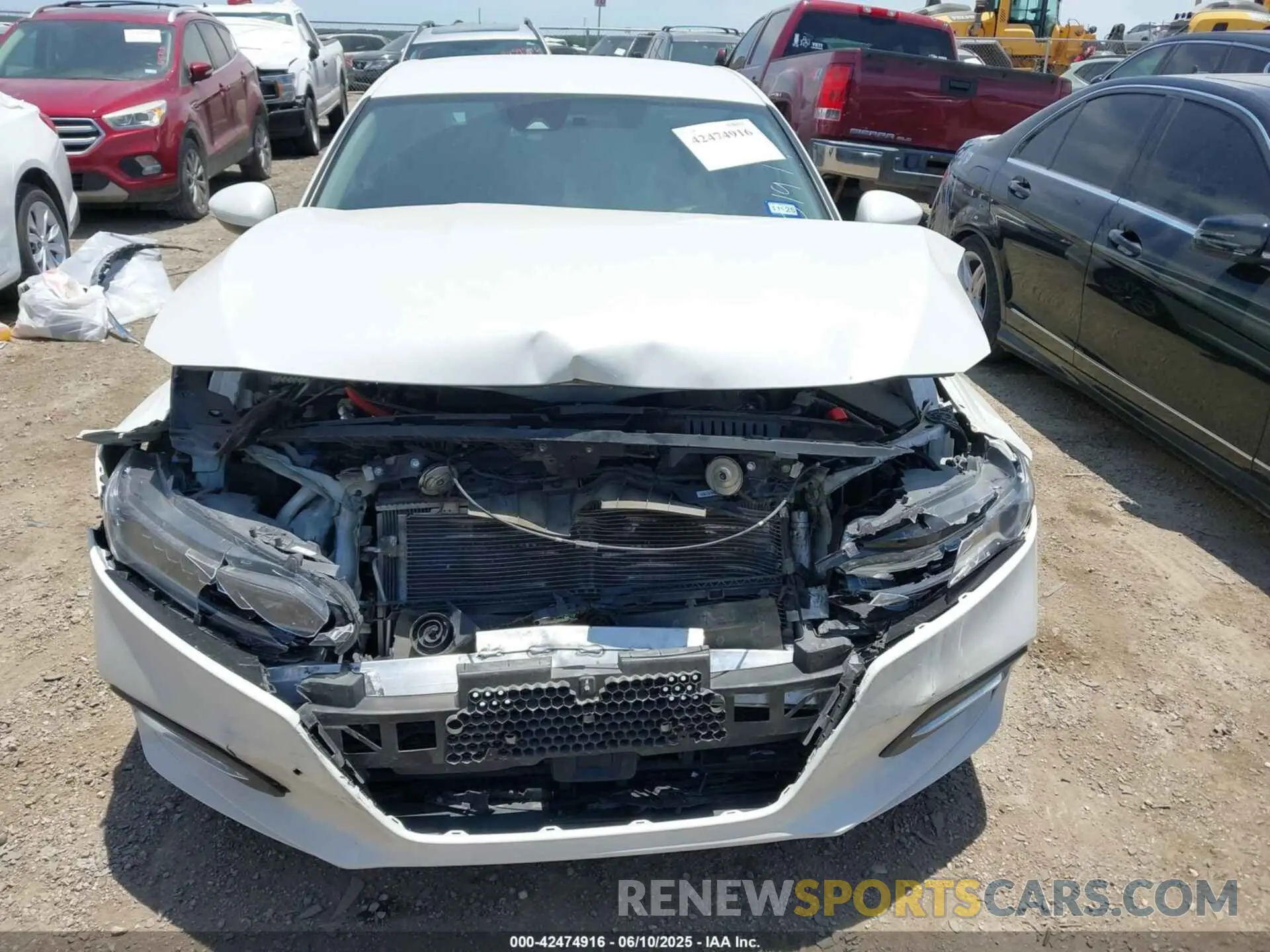 6 Photograph of a damaged car 1HGCV3F19KA019919 HONDA ACCORD HYBRID 2019