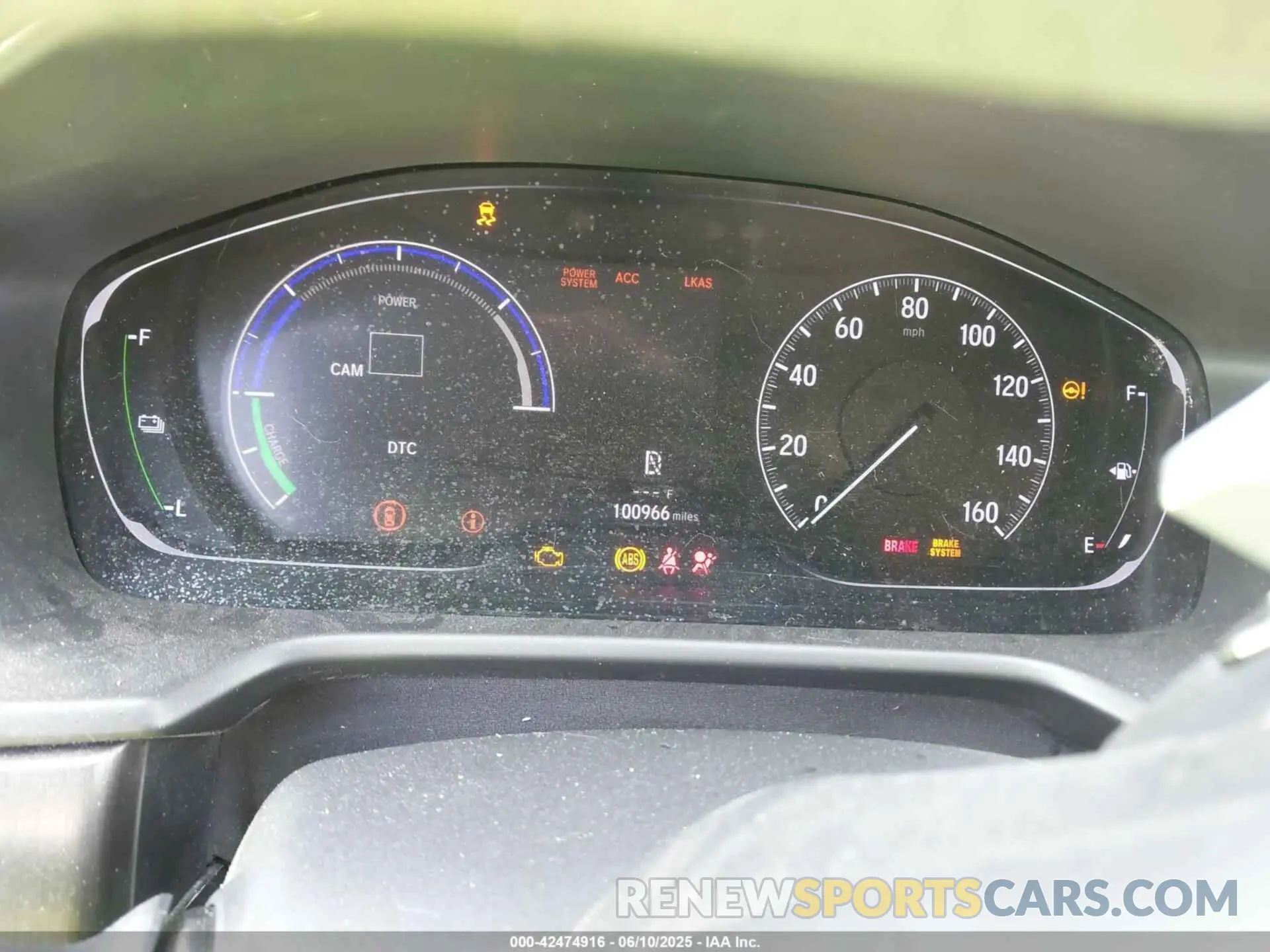 7 Photograph of a damaged car 1HGCV3F19KA019919 HONDA ACCORD HYBRID 2019