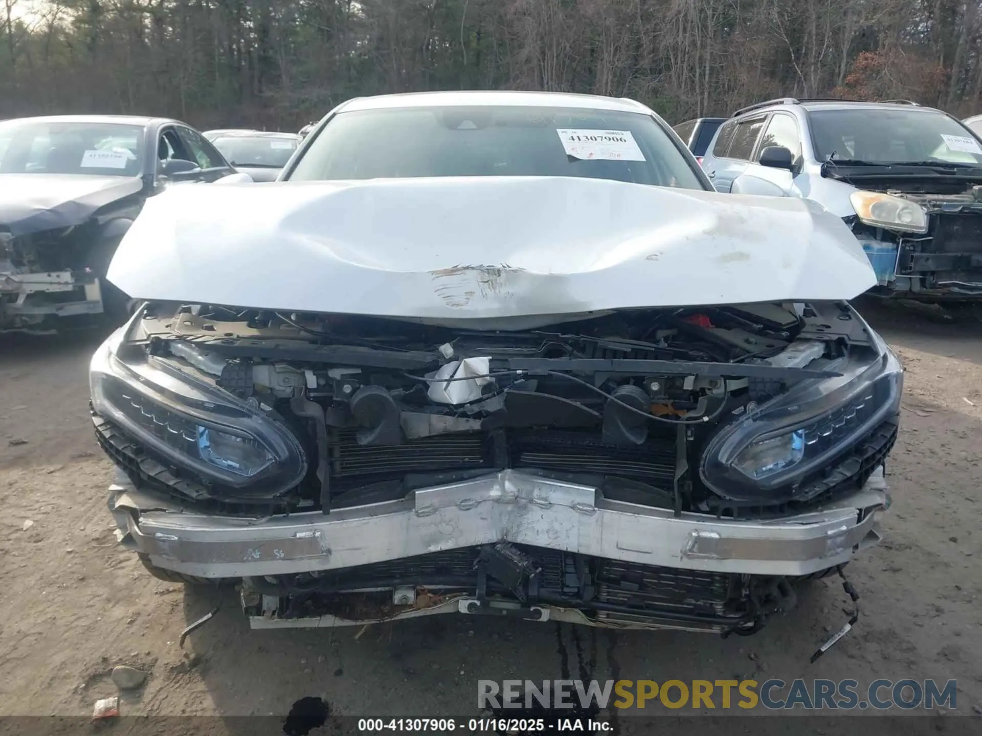 15 Photograph of a damaged car 1HGCV3F47KA016012 HONDA ACCORD HYBRID 2019