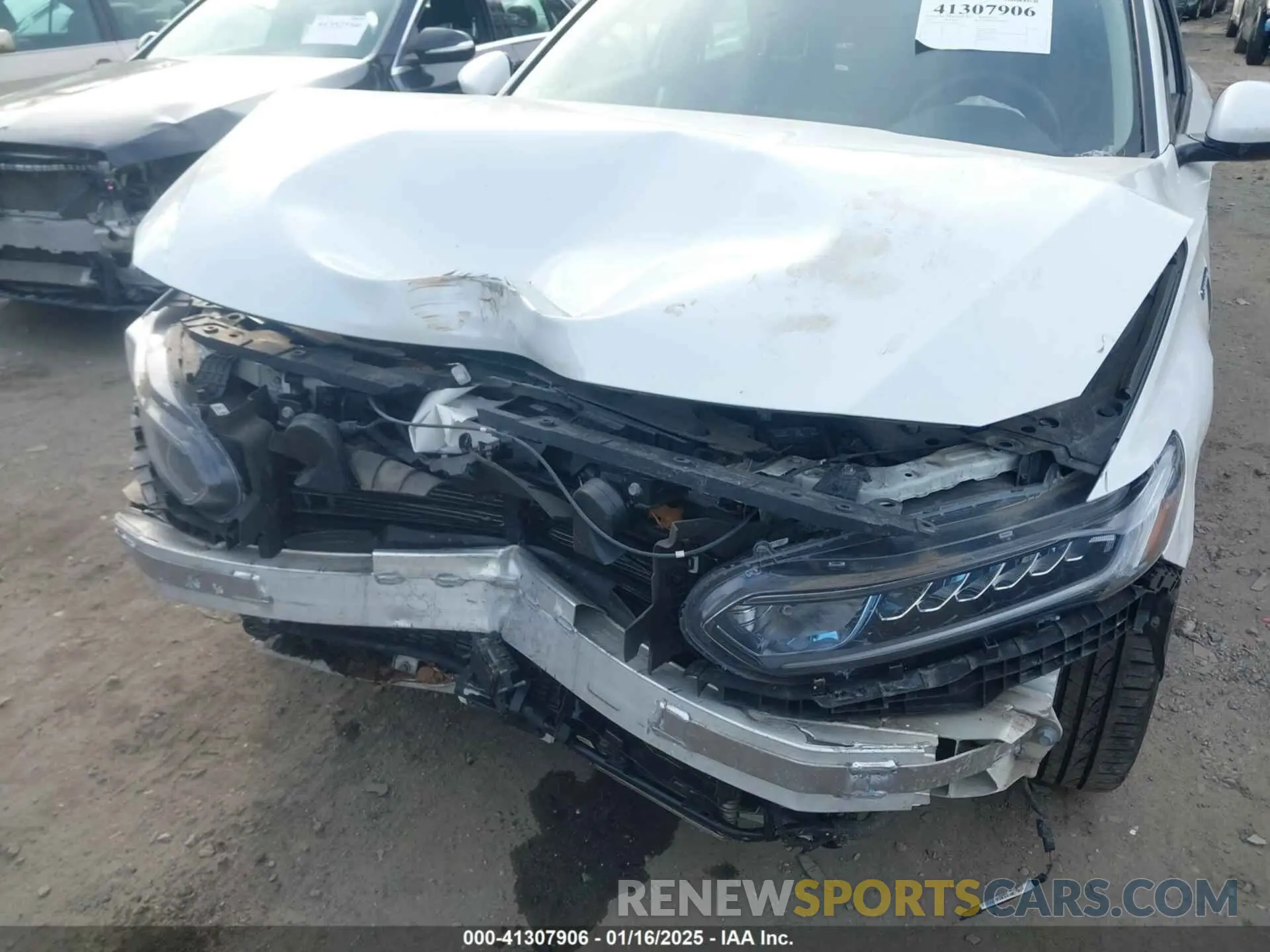 6 Photograph of a damaged car 1HGCV3F47KA016012 HONDA ACCORD HYBRID 2019