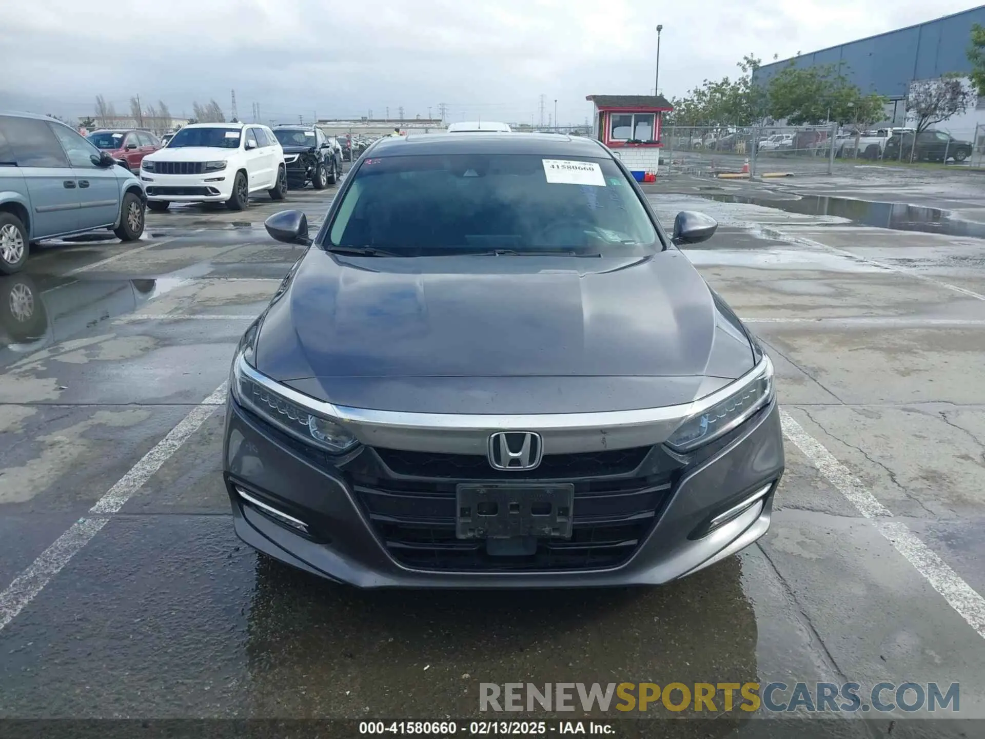 12 Photograph of a damaged car 1HGCV3F48KA002913 HONDA ACCORD HYBRID 2019
