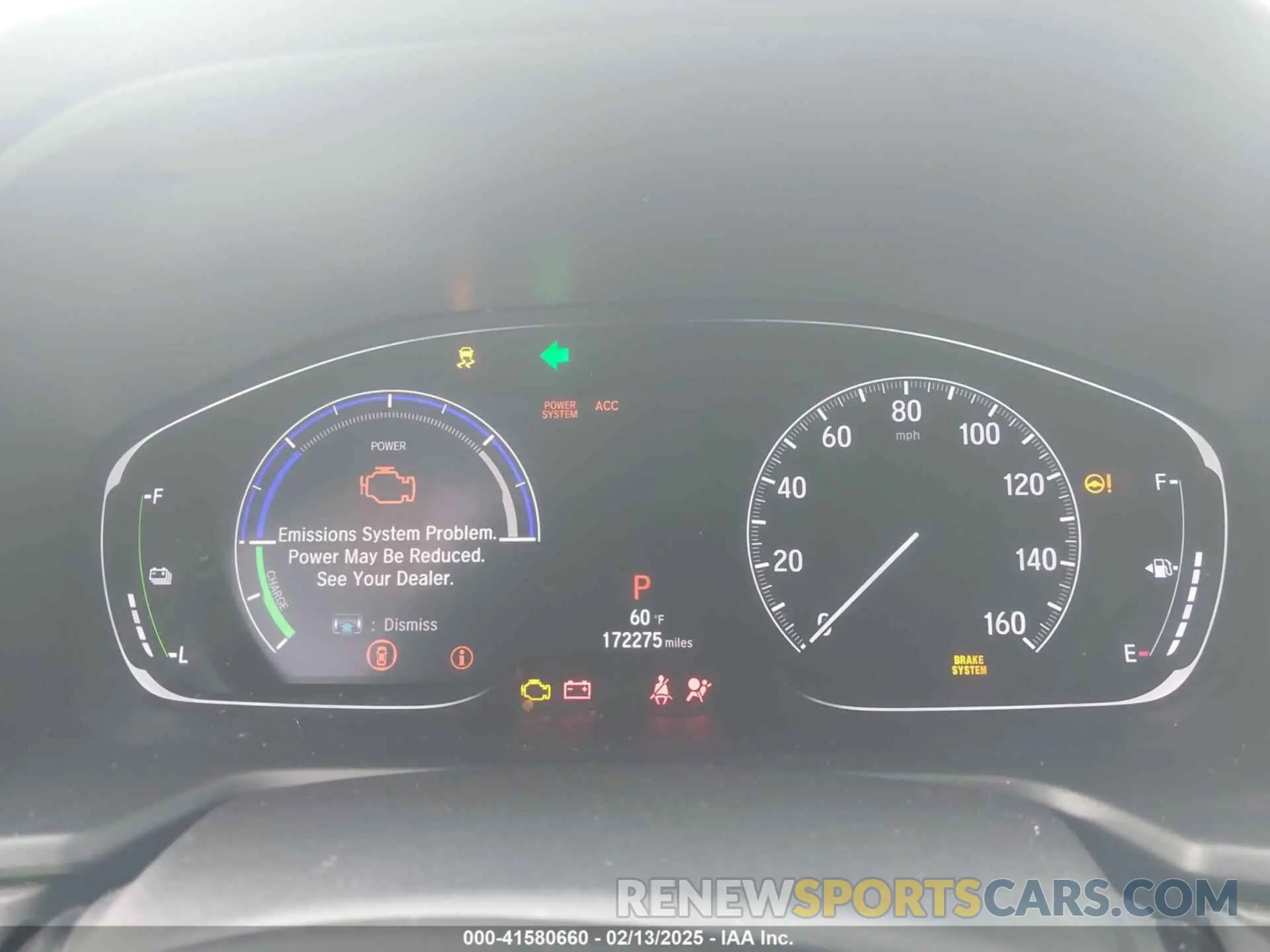 7 Photograph of a damaged car 1HGCV3F48KA002913 HONDA ACCORD HYBRID 2019