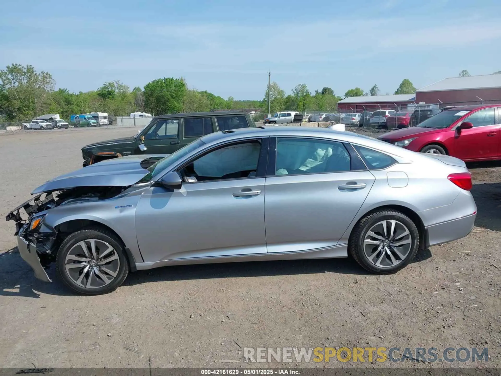 14 Photograph of a damaged car 1HGCV3F48KA008906 HONDA ACCORD HYBRID 2019