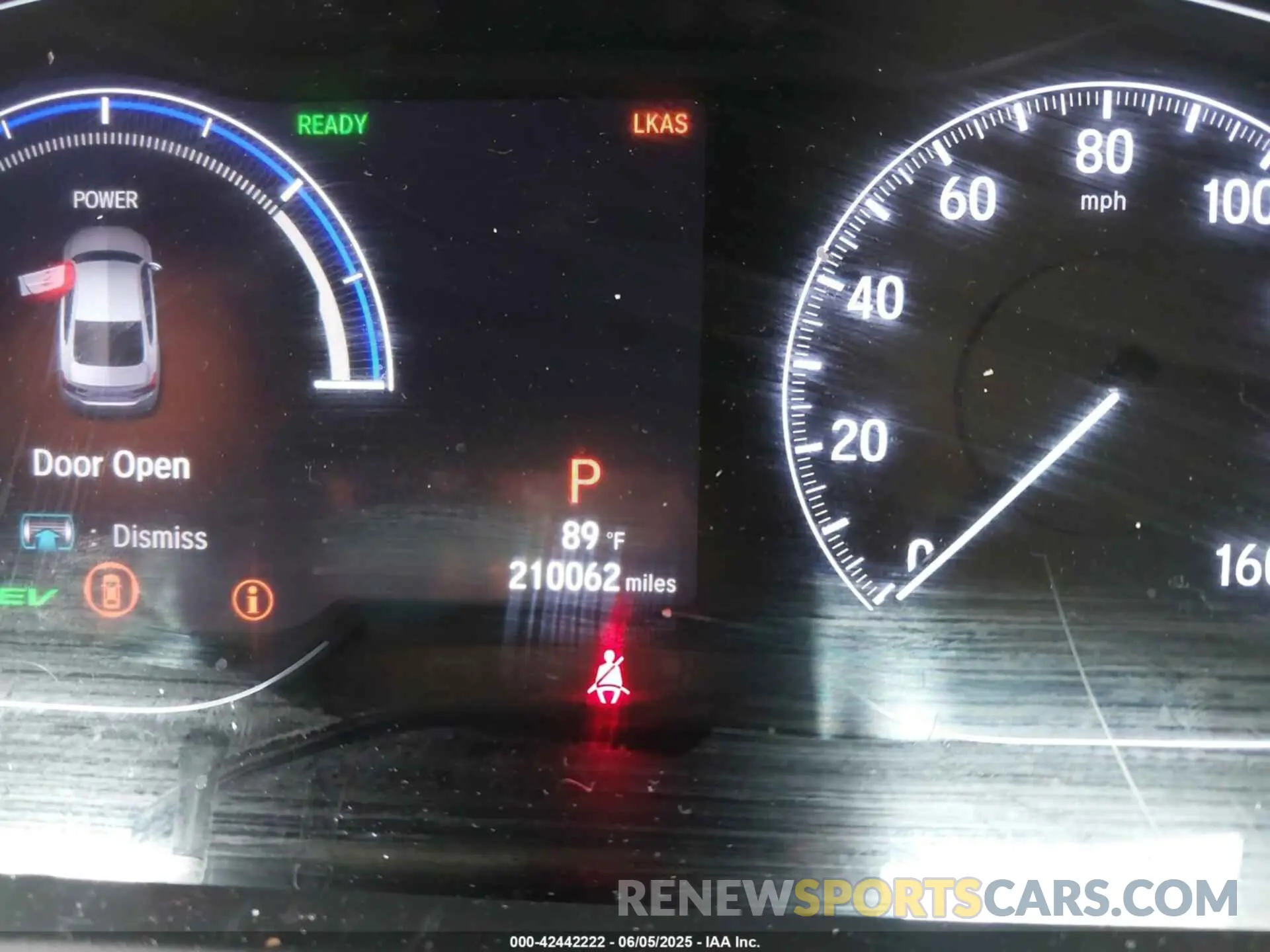 16 Photograph of a damaged car 1HGCV3F50KA017933 HONDA ACCORD HYBRID 2019